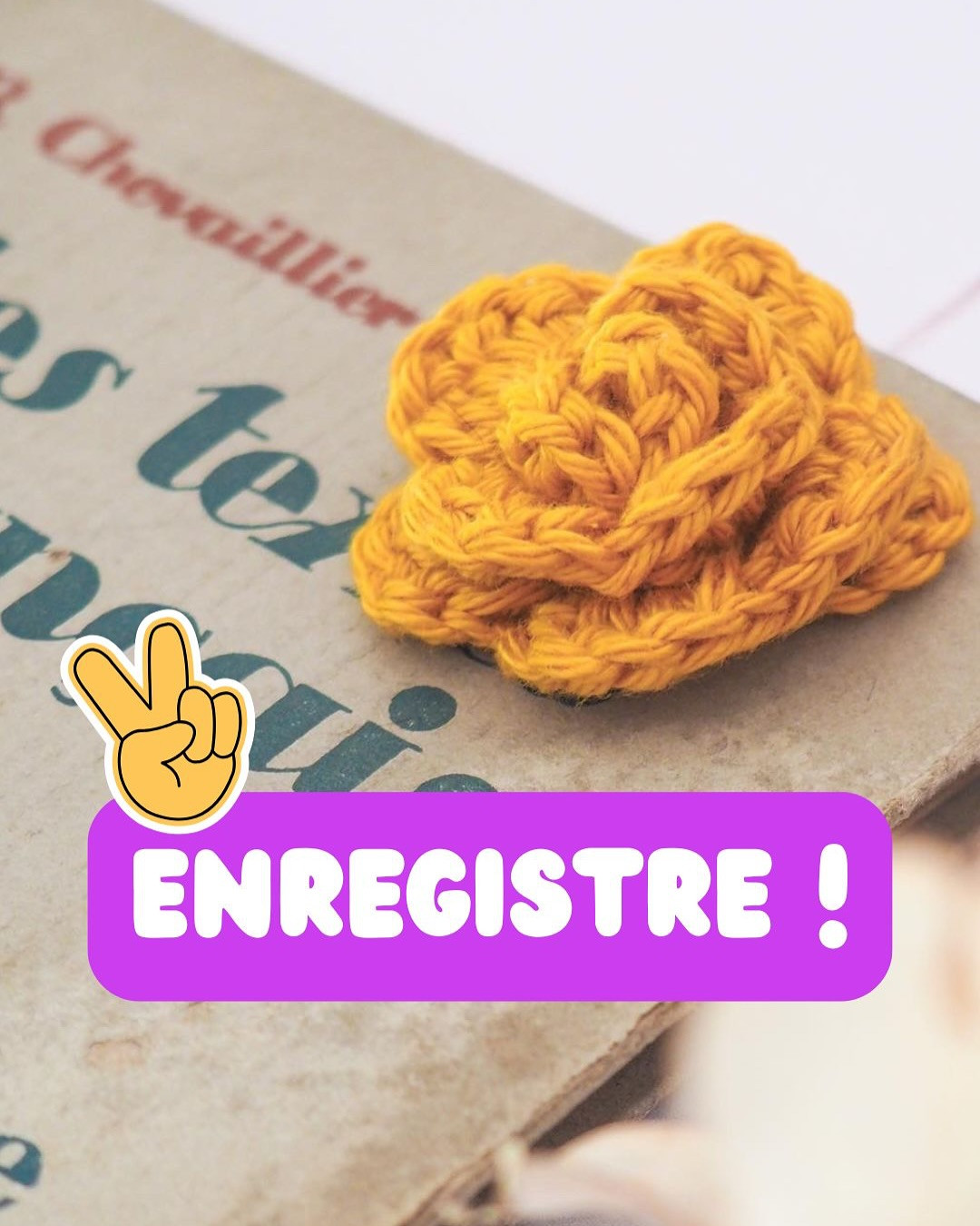 Tuto crochet : faire une rose facilement