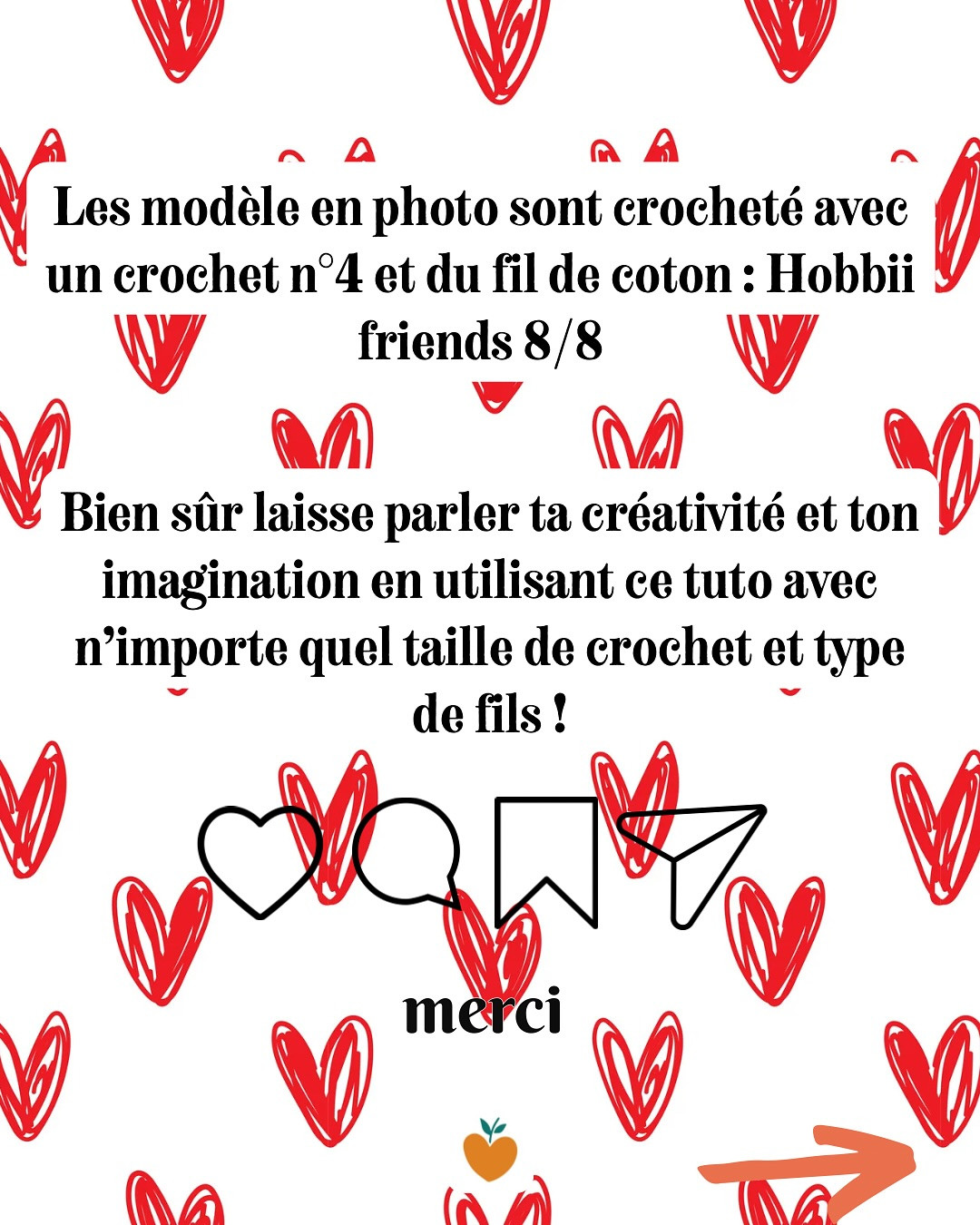 Tuto crochet pour créer des cœurs en laine doux et colorés