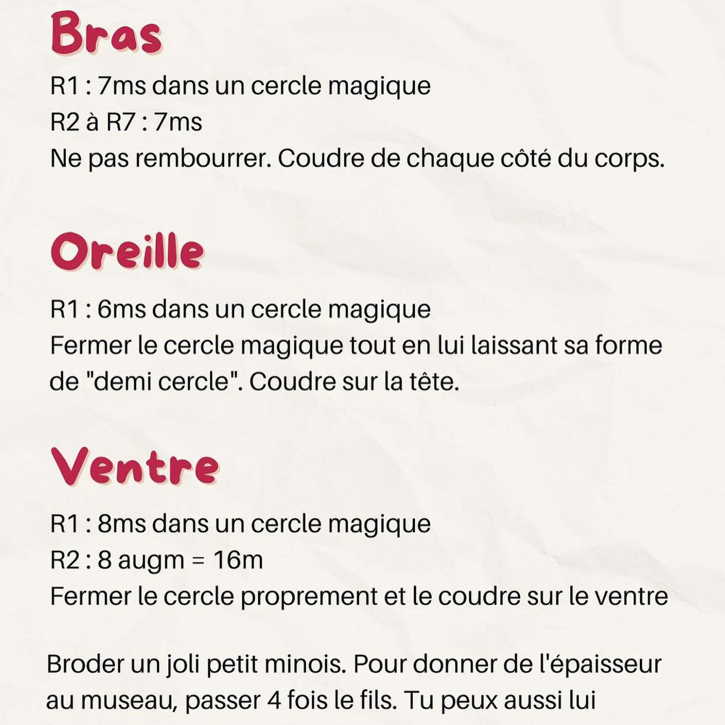 Tutoriel: Comment crocheter Maurice le petit ours facilement