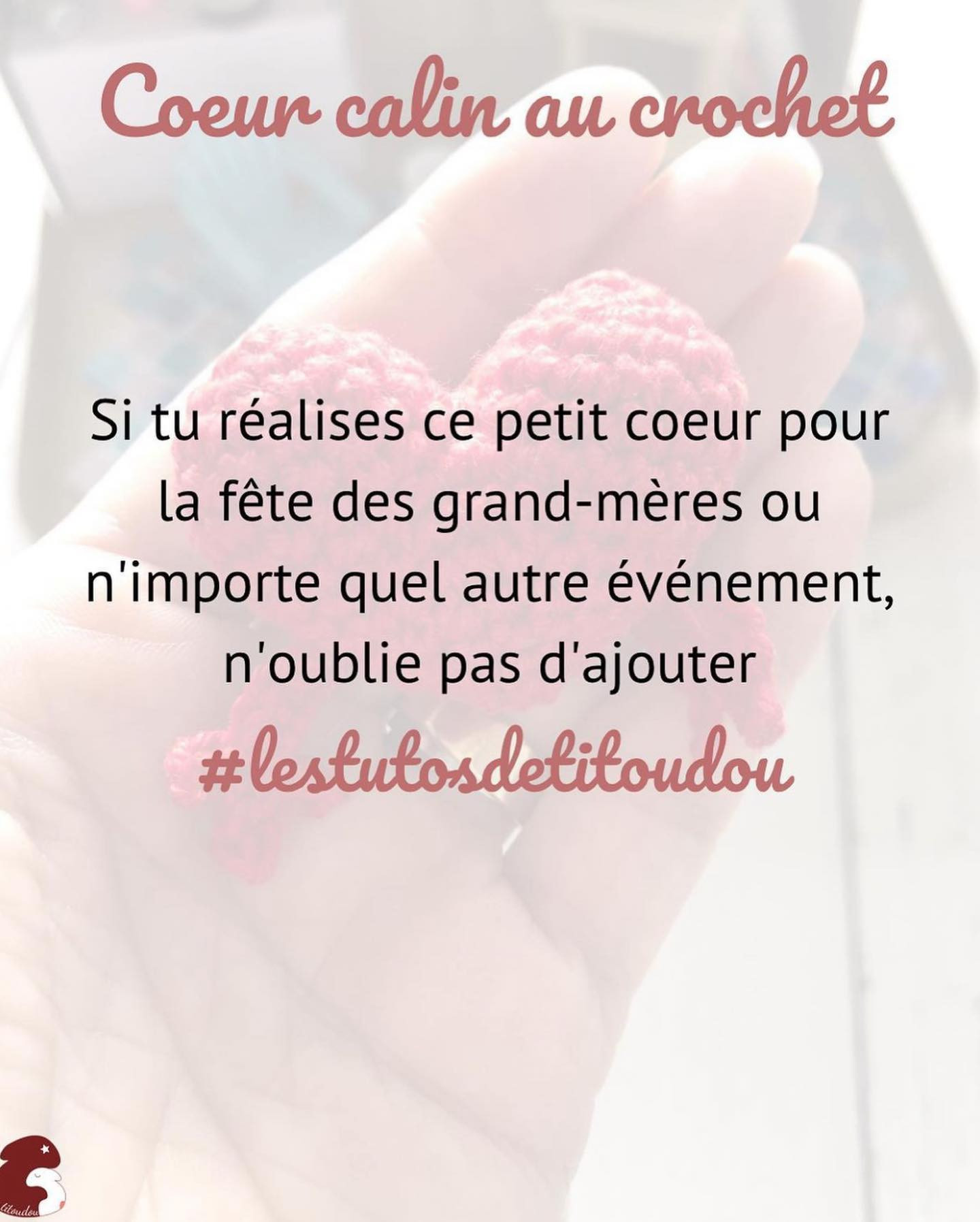 Tutoriel crochet cœur adorable facile à réaliser