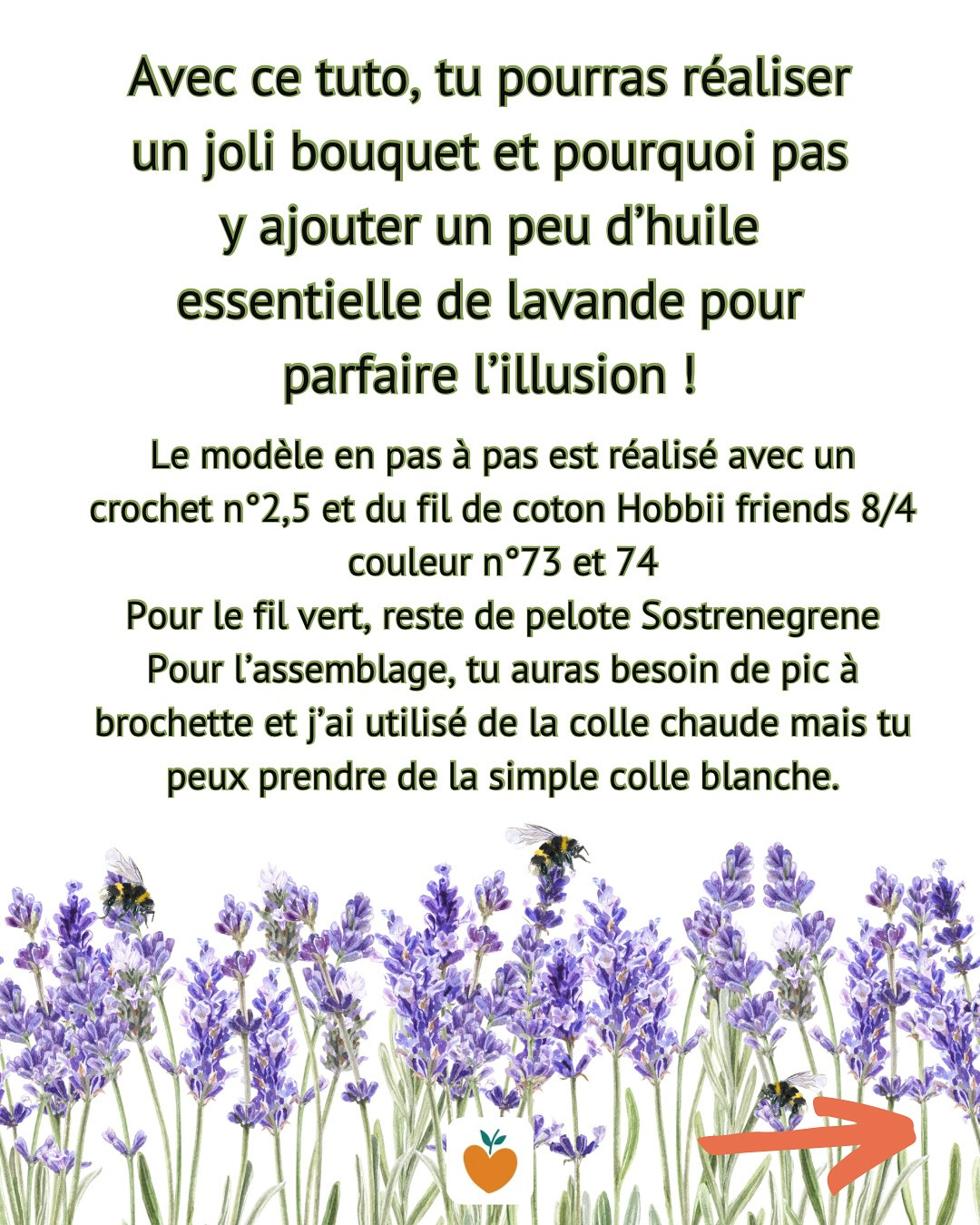 Tutoriel crochet lavande pour débutants