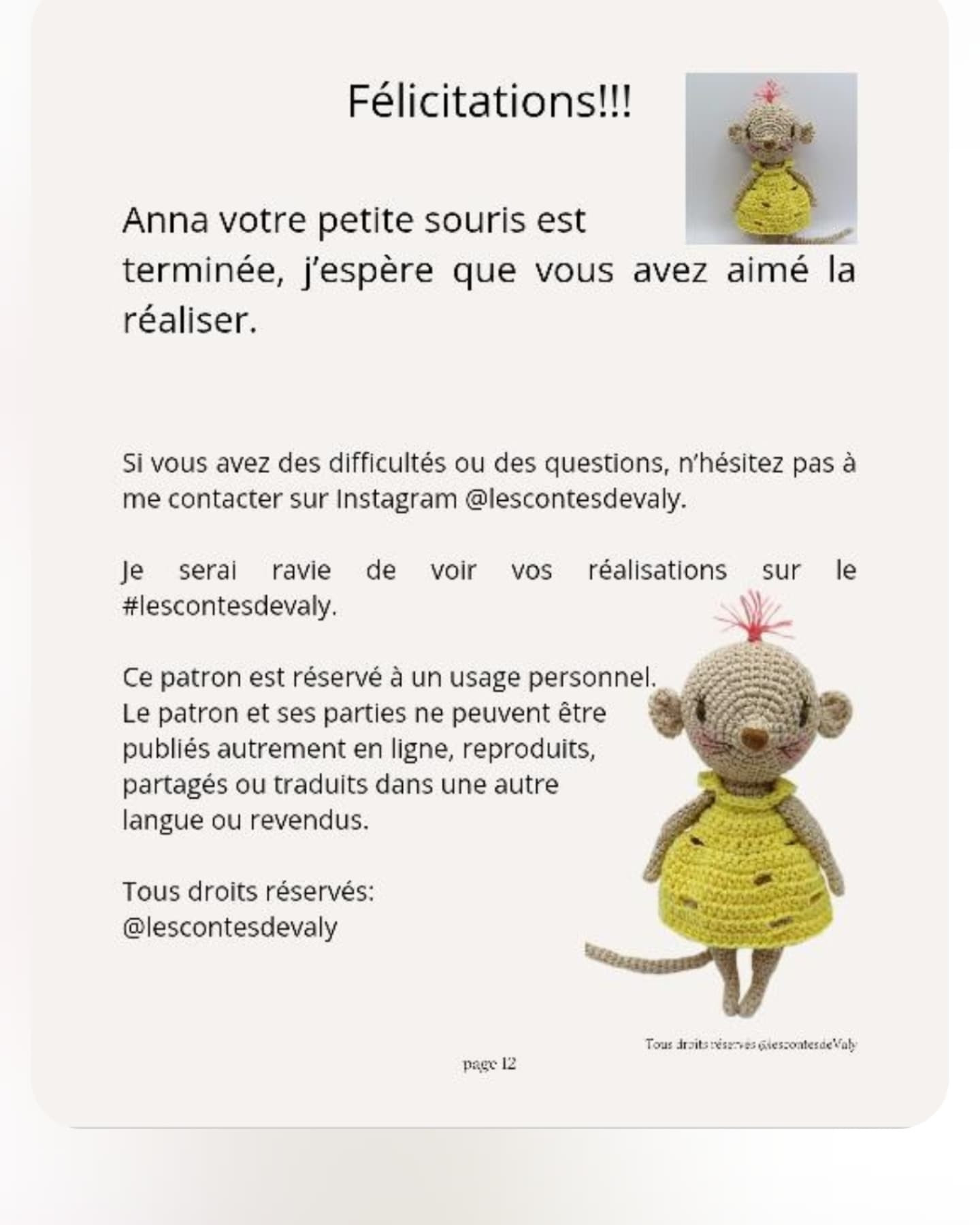 Tutoriel crochet pour coccinelle mignonne et colorée facile à faire