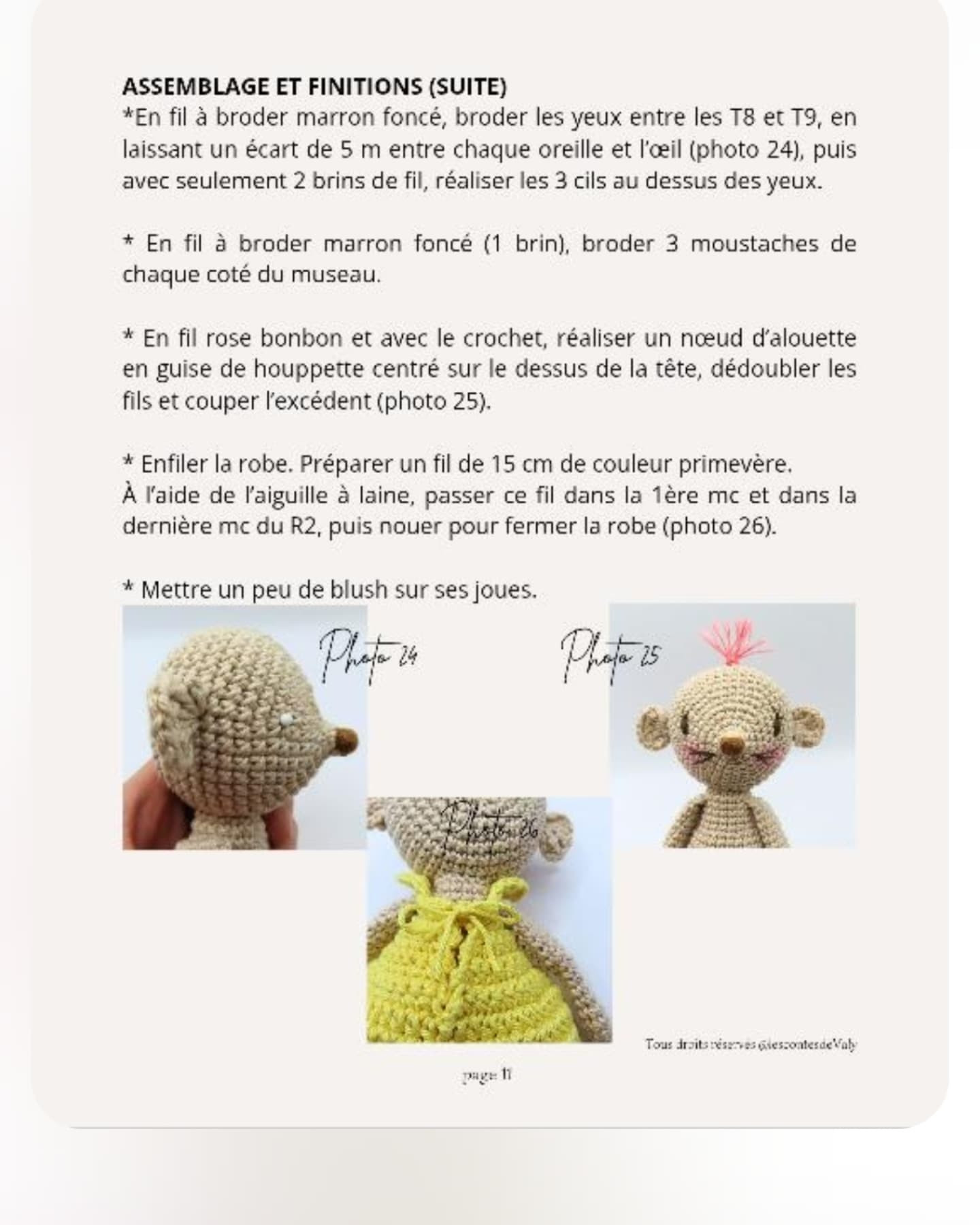 Tutoriel crochet pour coccinelle mignonne et colorée facile à faire