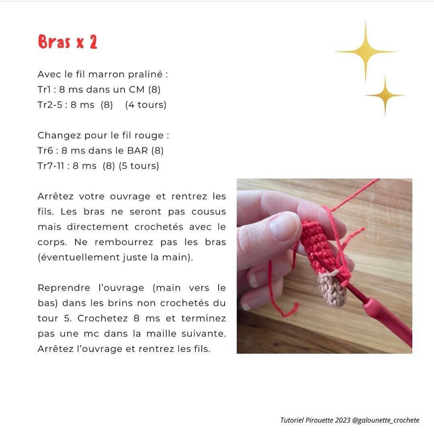 Tutoriel Crochet Renne de Noël Amigurumi Gratuit - Partie 1