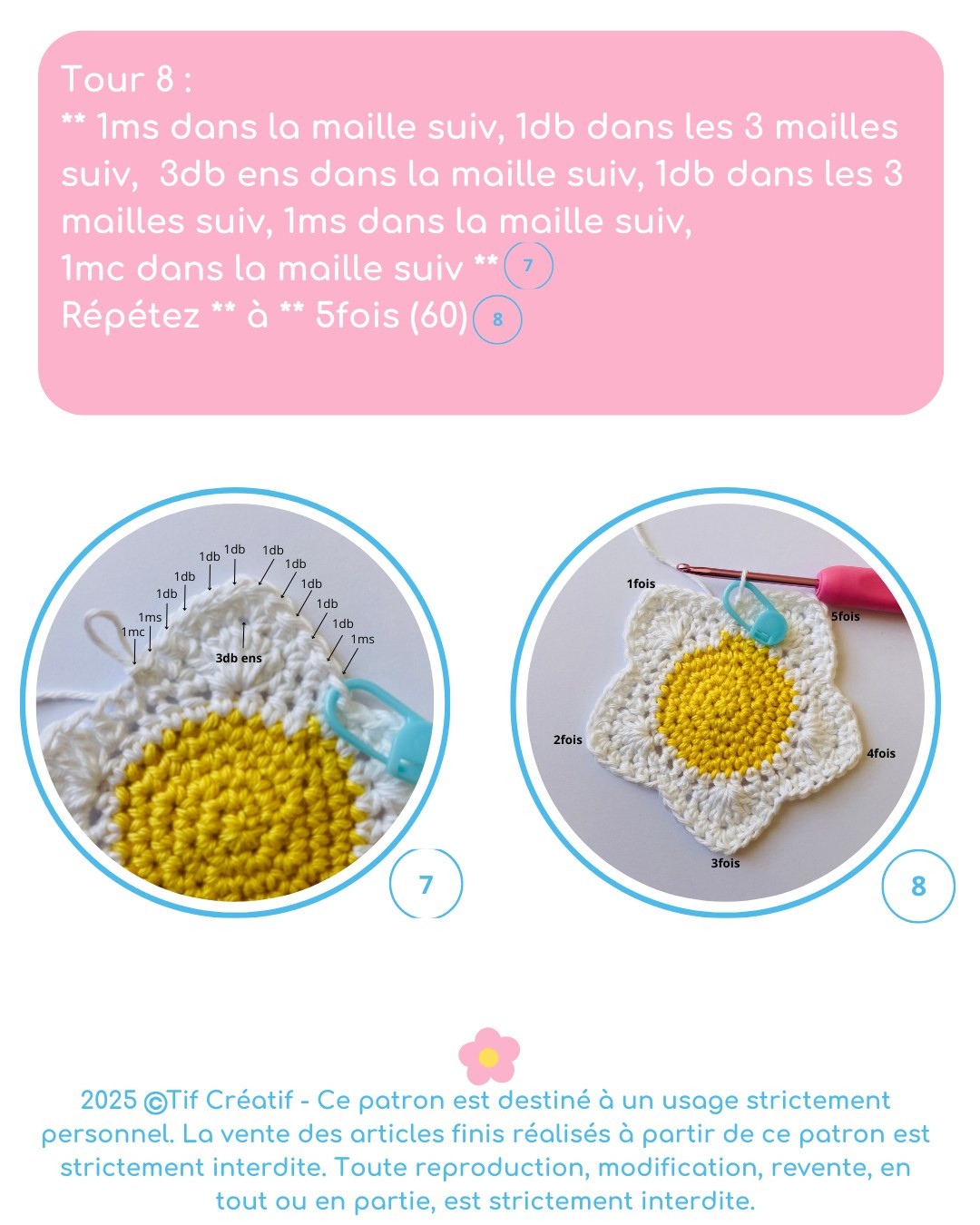 Tutoriel de crochet pour brins de lavande élégants et réalistes