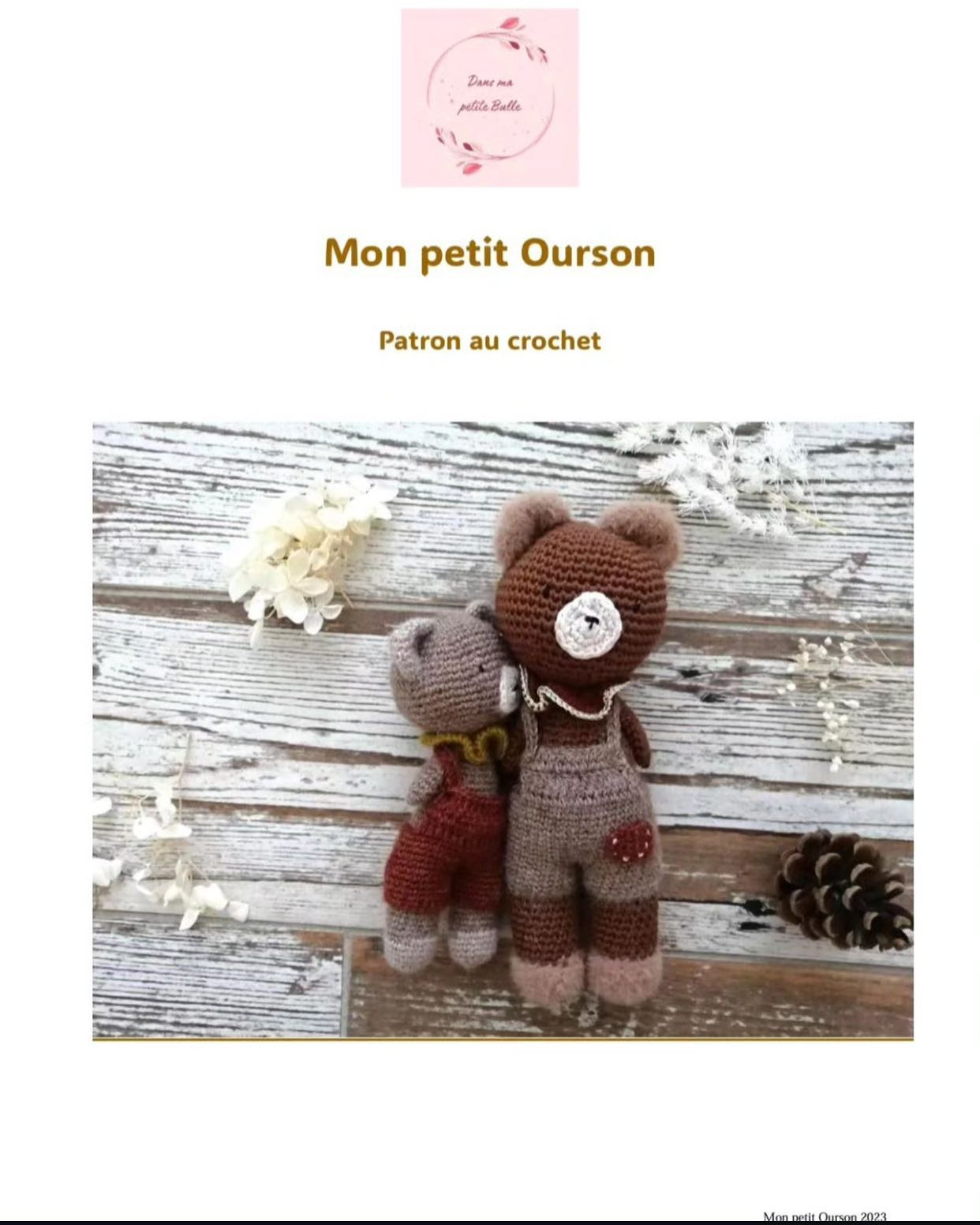 Tutoriel de crochet pour un ourson adorable