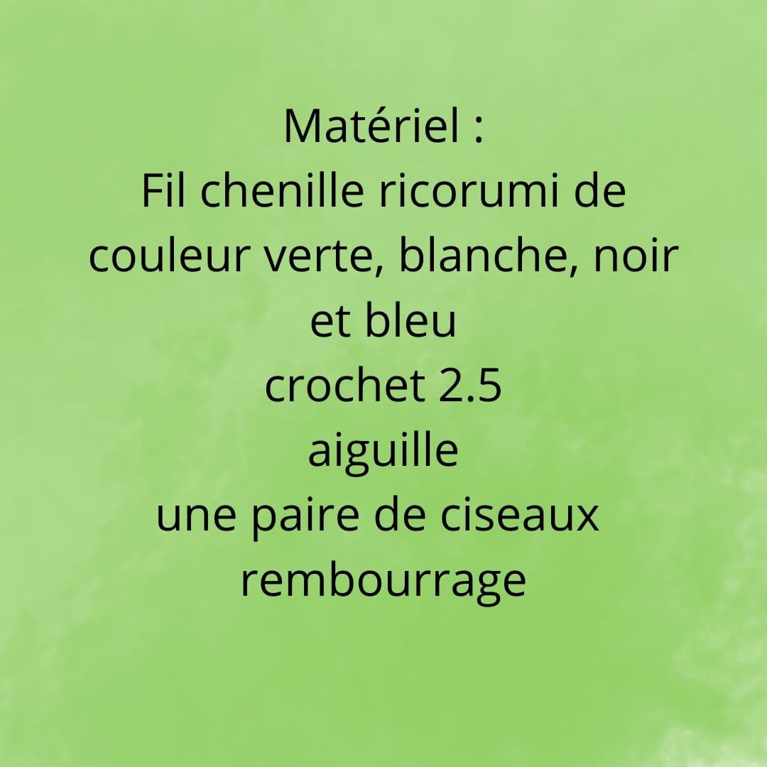 Tutoriel gratuit pour crocheter Bob le monstre amigurumi