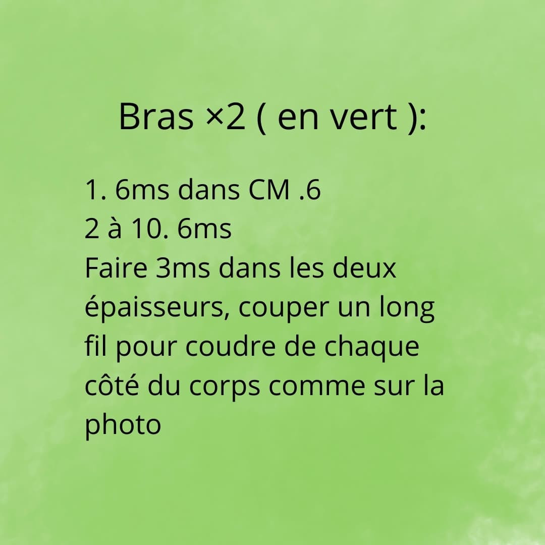 Tutoriel gratuit pour crocheter Bob le monstre amigurumi
