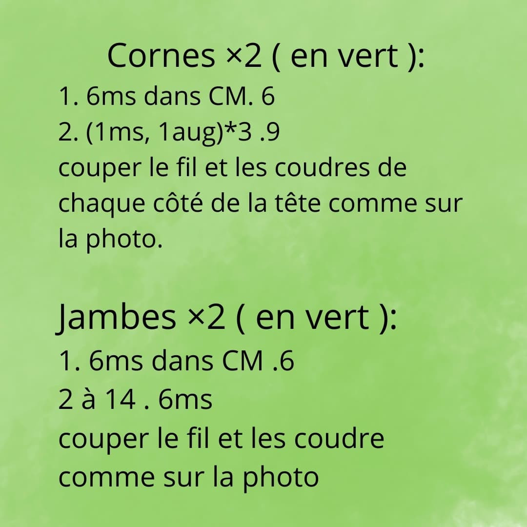 Tutoriel gratuit pour crocheter Bob le monstre amigurumi