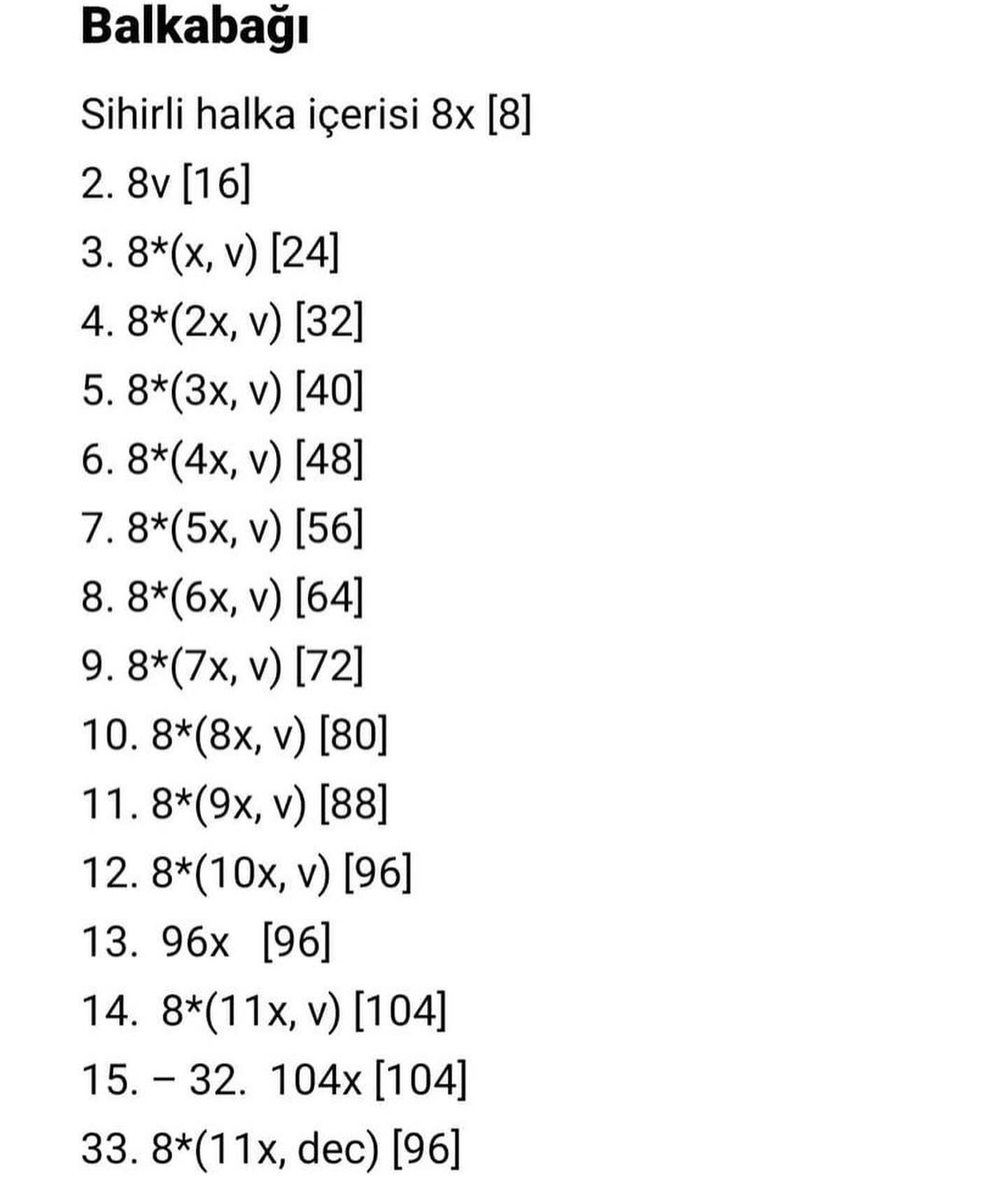 Ücretsiz tarif: Tığ İşi Balkabağı Modeli