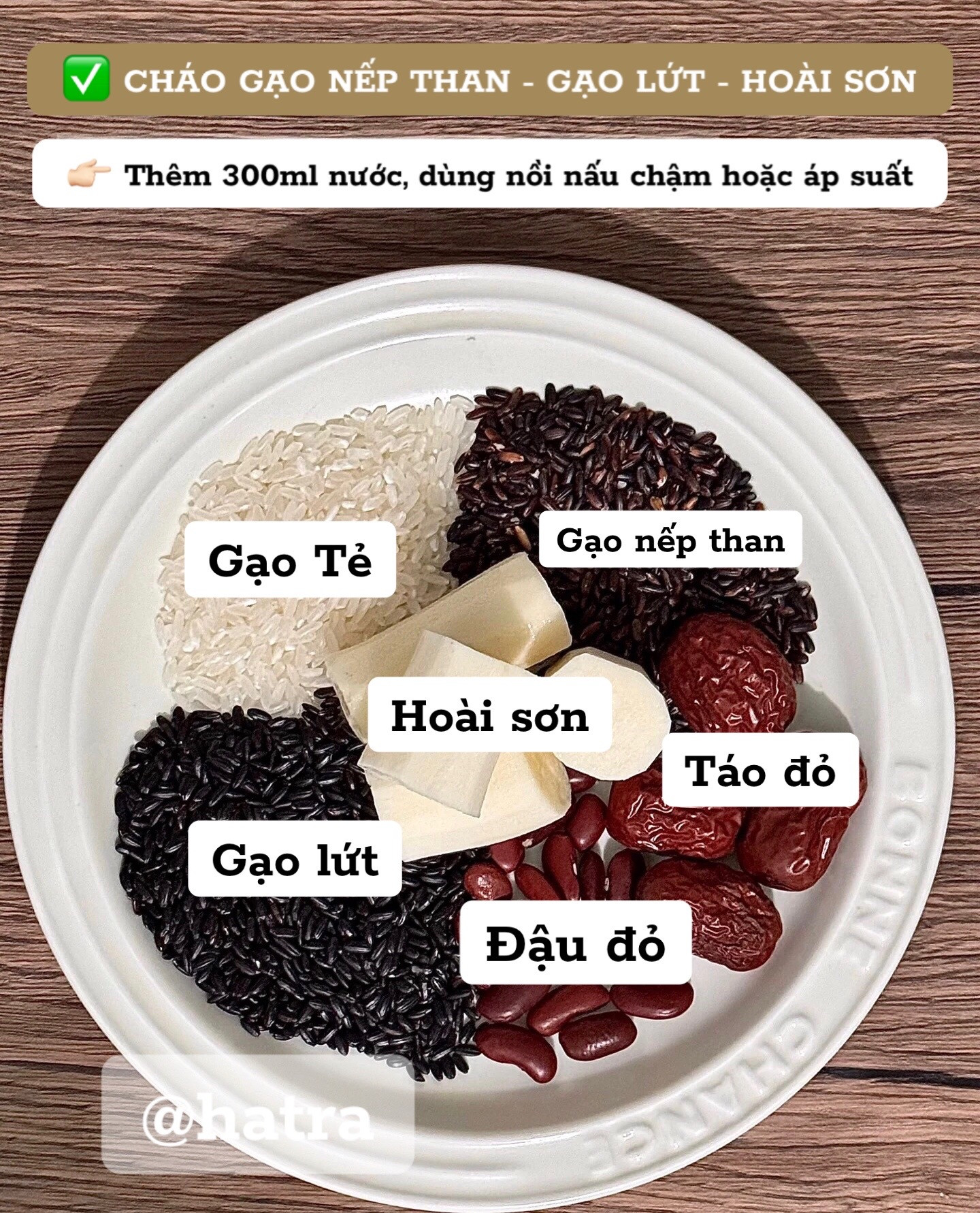 6CT CHÁO - CHĂM SÓC SỨC KHOẺ TỪ GỐC RỄ !!!