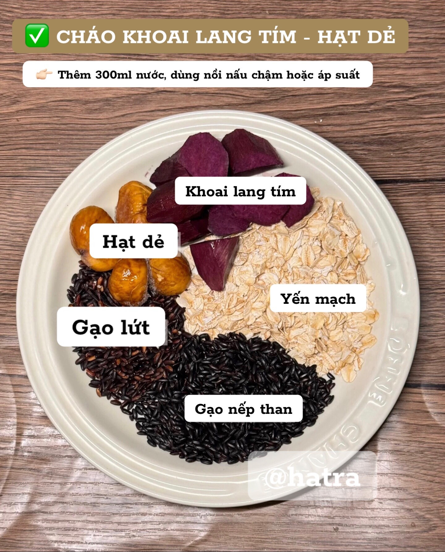 6CT CHÁO - CHĂM SÓC SỨC KHOẺ TỪ GỐC RỄ !!!