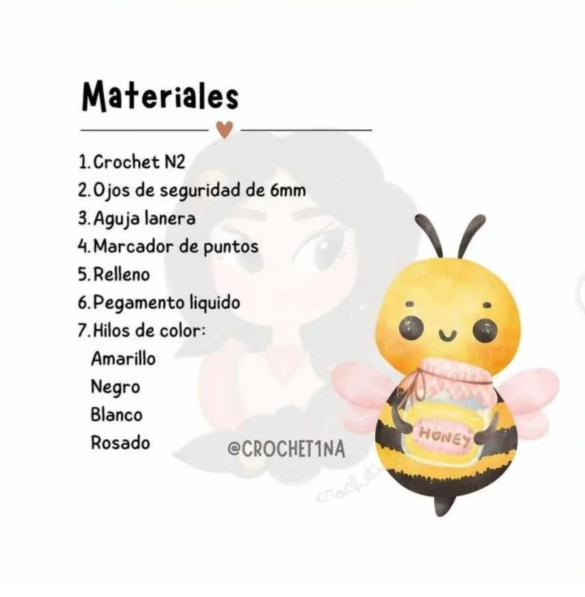 Abeja Amigurumi: Patrón Gratis para Tejer en Casa
