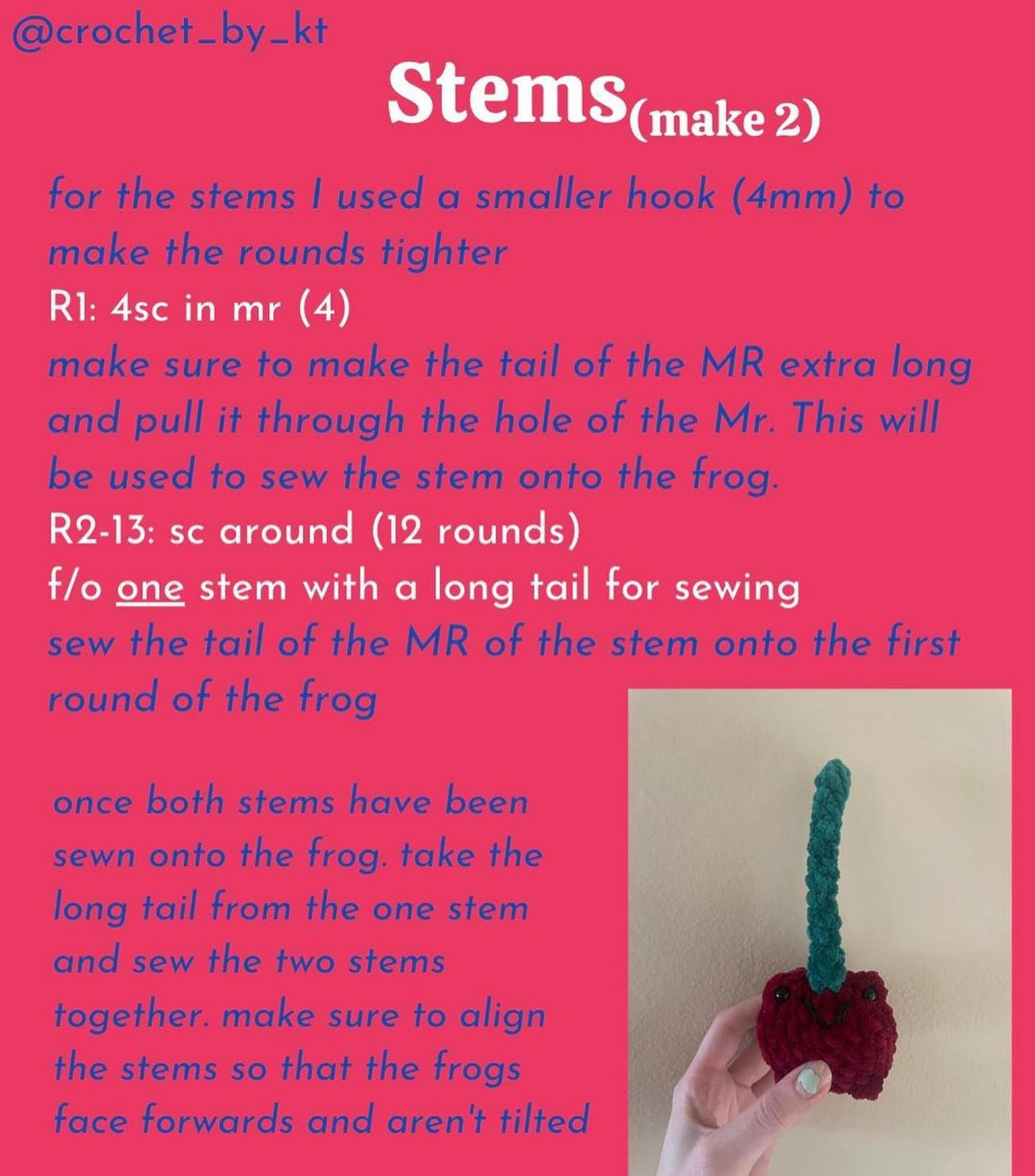 Adorable Cherry Frog Crochet Pattern for Beginners
