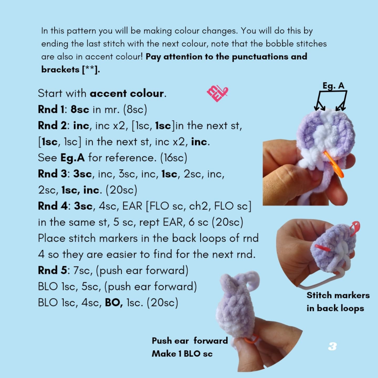 Adorable Crochet Kitty Keychain Pattern Without Sewing Required