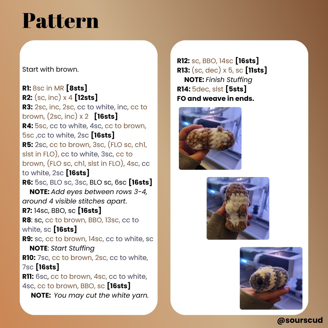 Adorable No-Sew Crochet Guinea Pig Pattern for Beginners