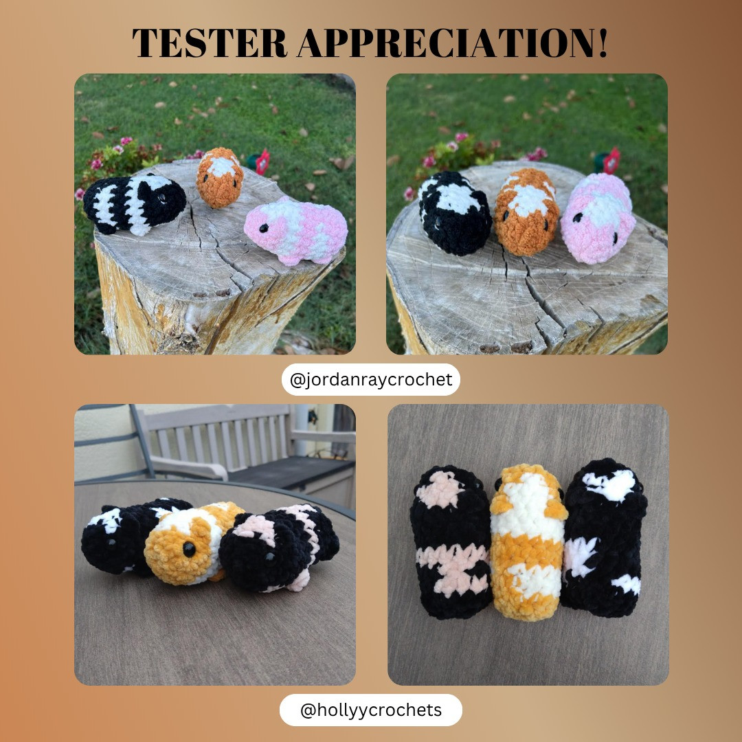 Adorable No-Sew Crochet Guinea Pig Pattern for Beginners