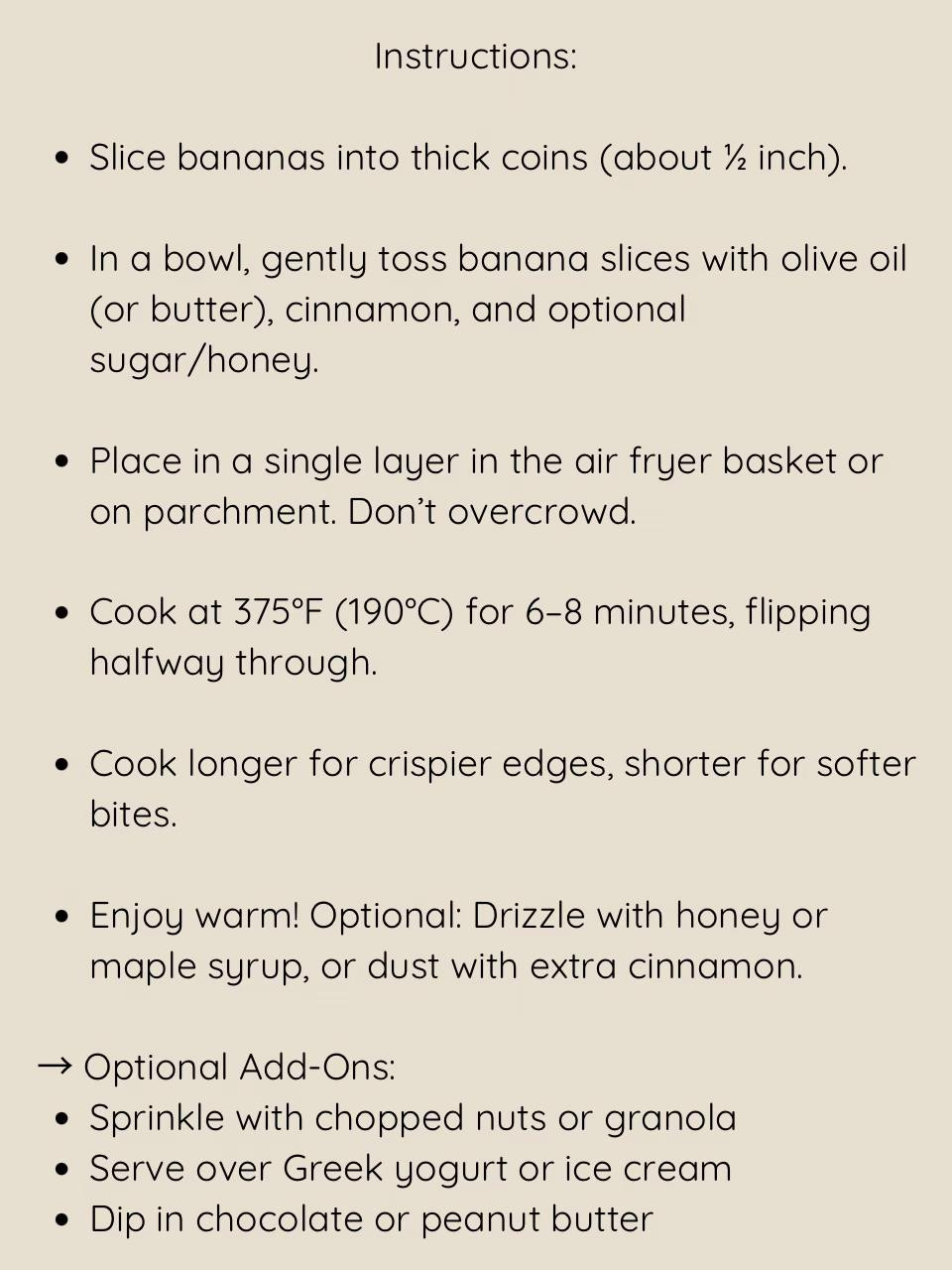 Air Fryer Cinnamon Banana Bites