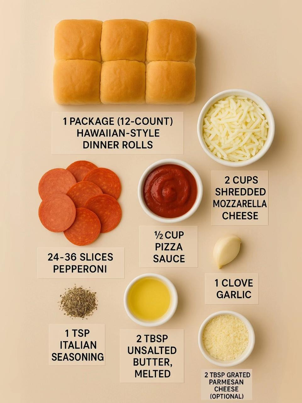 Air Fryer Pepperoni Pizza Sliders