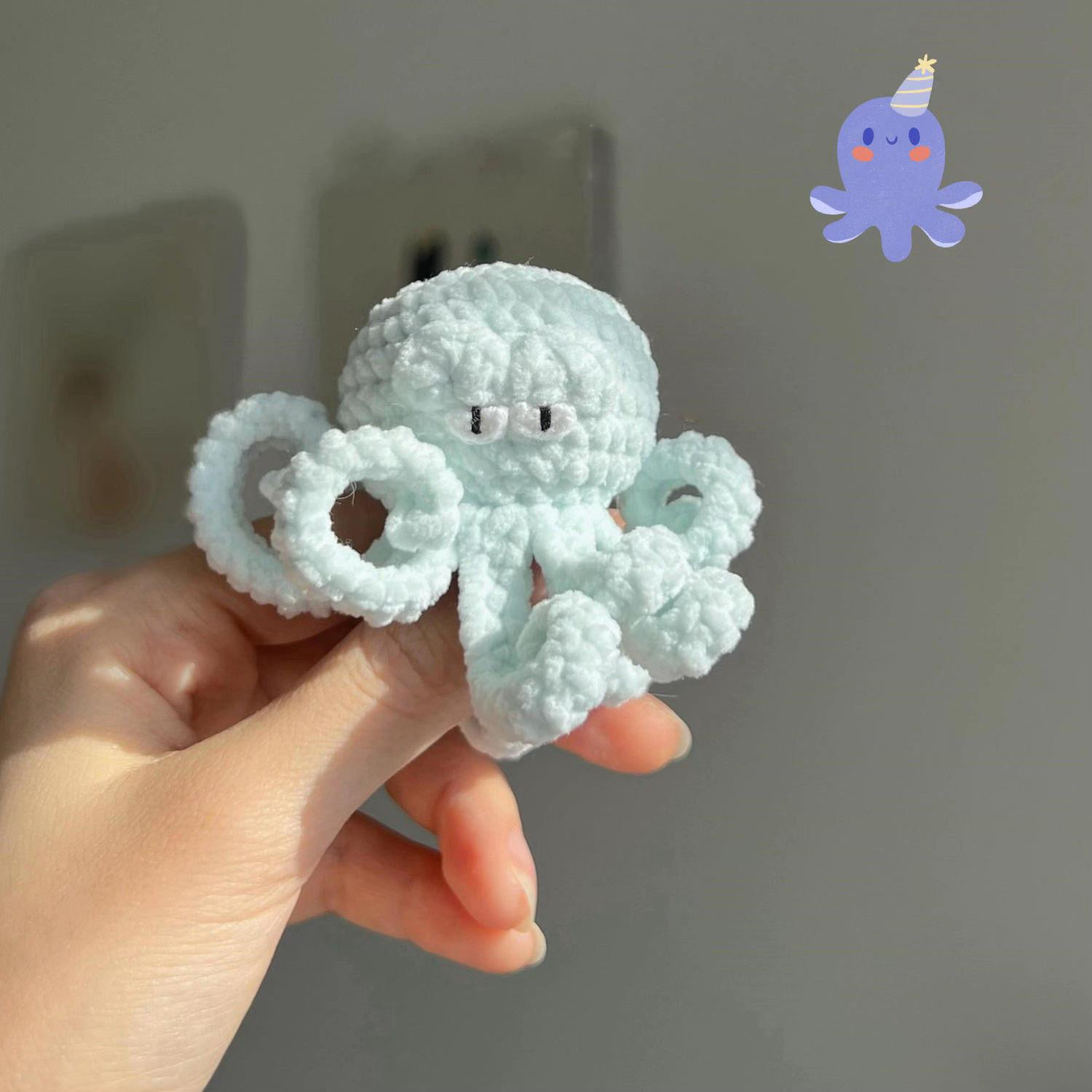 Bạch Tuột Vô Tri Cute.