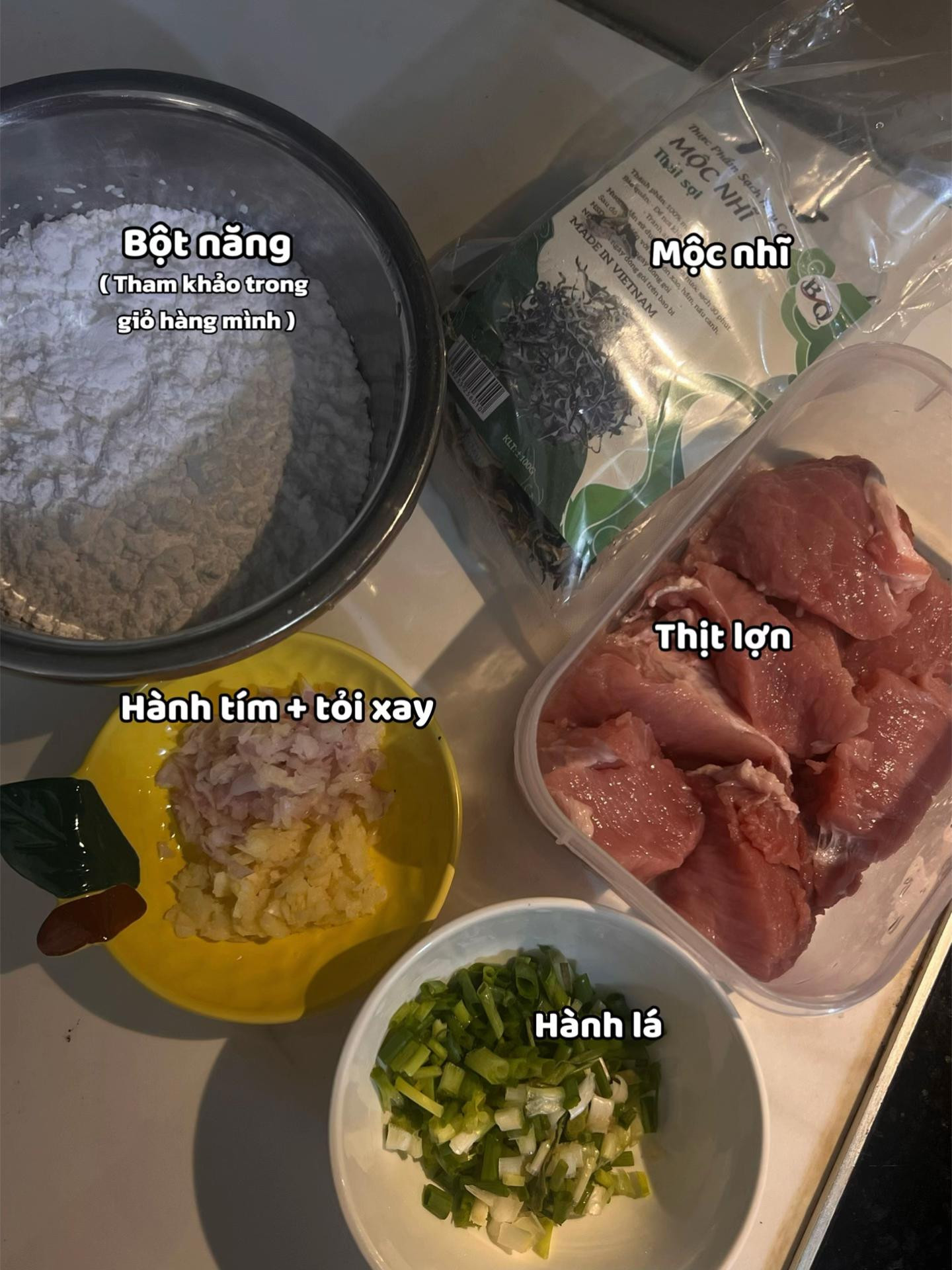 BÁNH BỘT LỌC phiên bản nhà làm