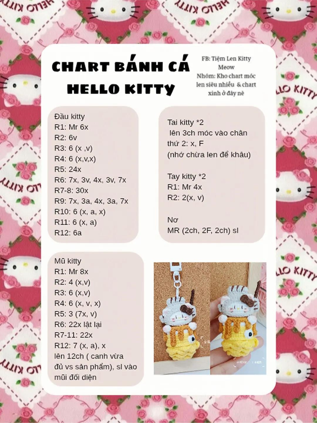 bánh cá hello kitty