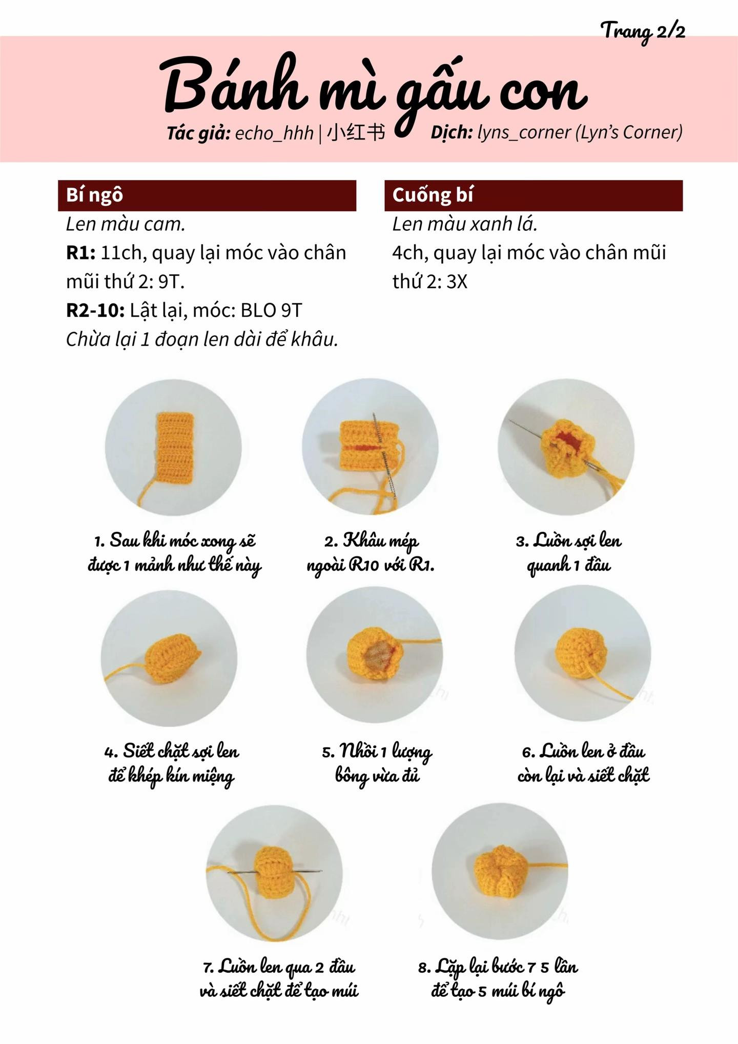 bánh mì gấu con