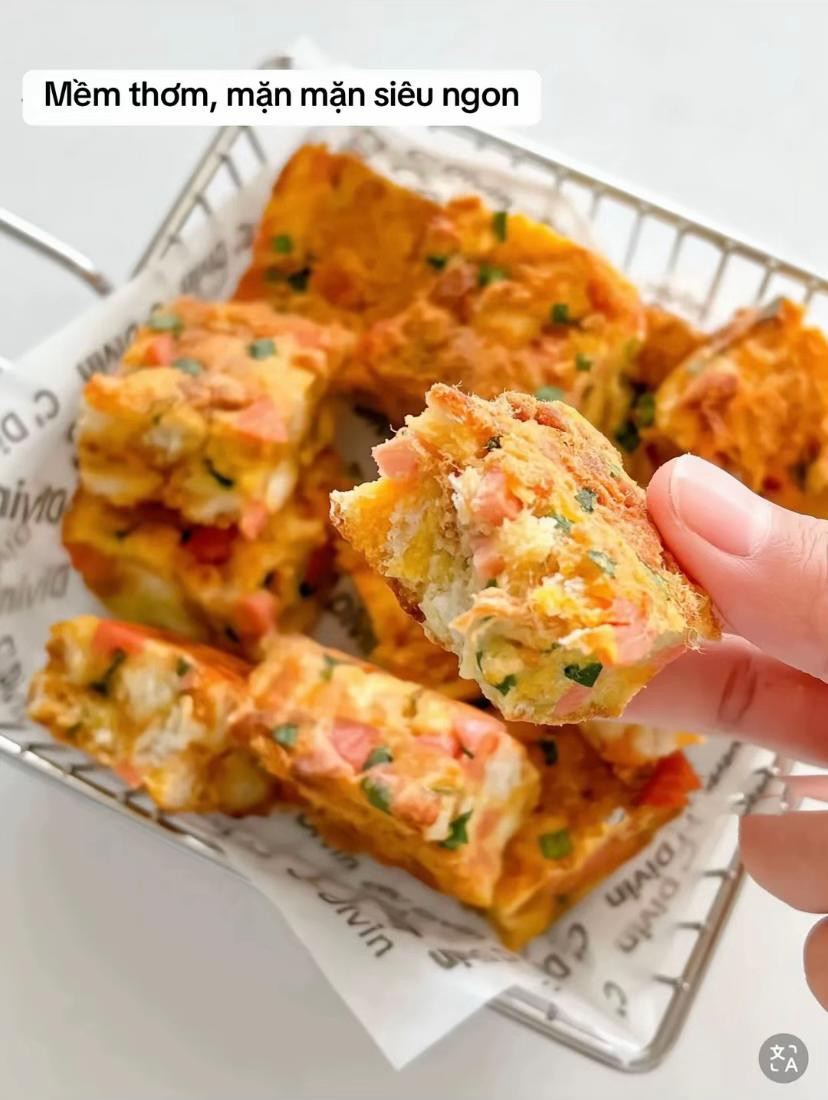 bánh mì nướng chà bông