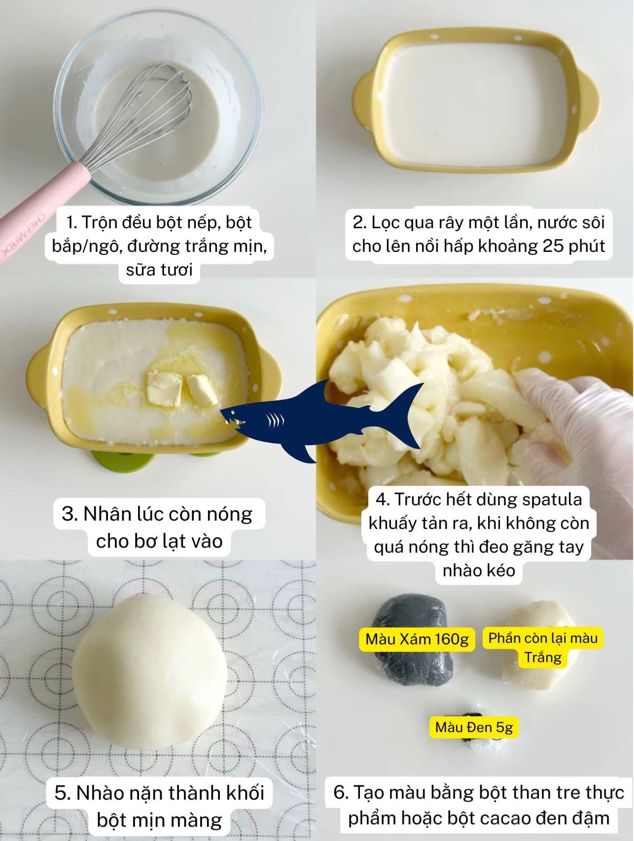 Bánh Mochi Thanh Hình Cá Sacabambaspis (🐟) | Ăn Một Miếng Hết Một Con