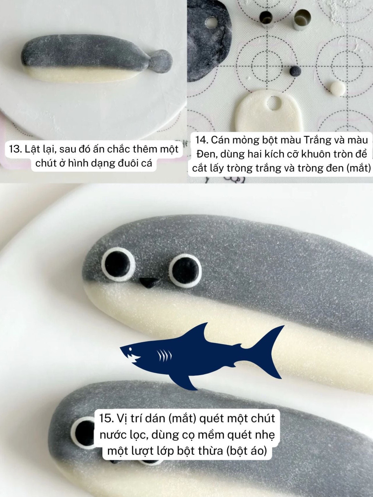 Bánh Mochi Thanh Hình Cá Sacabambaspis (🐟) | Ăn Một Miếng Hết Một Con