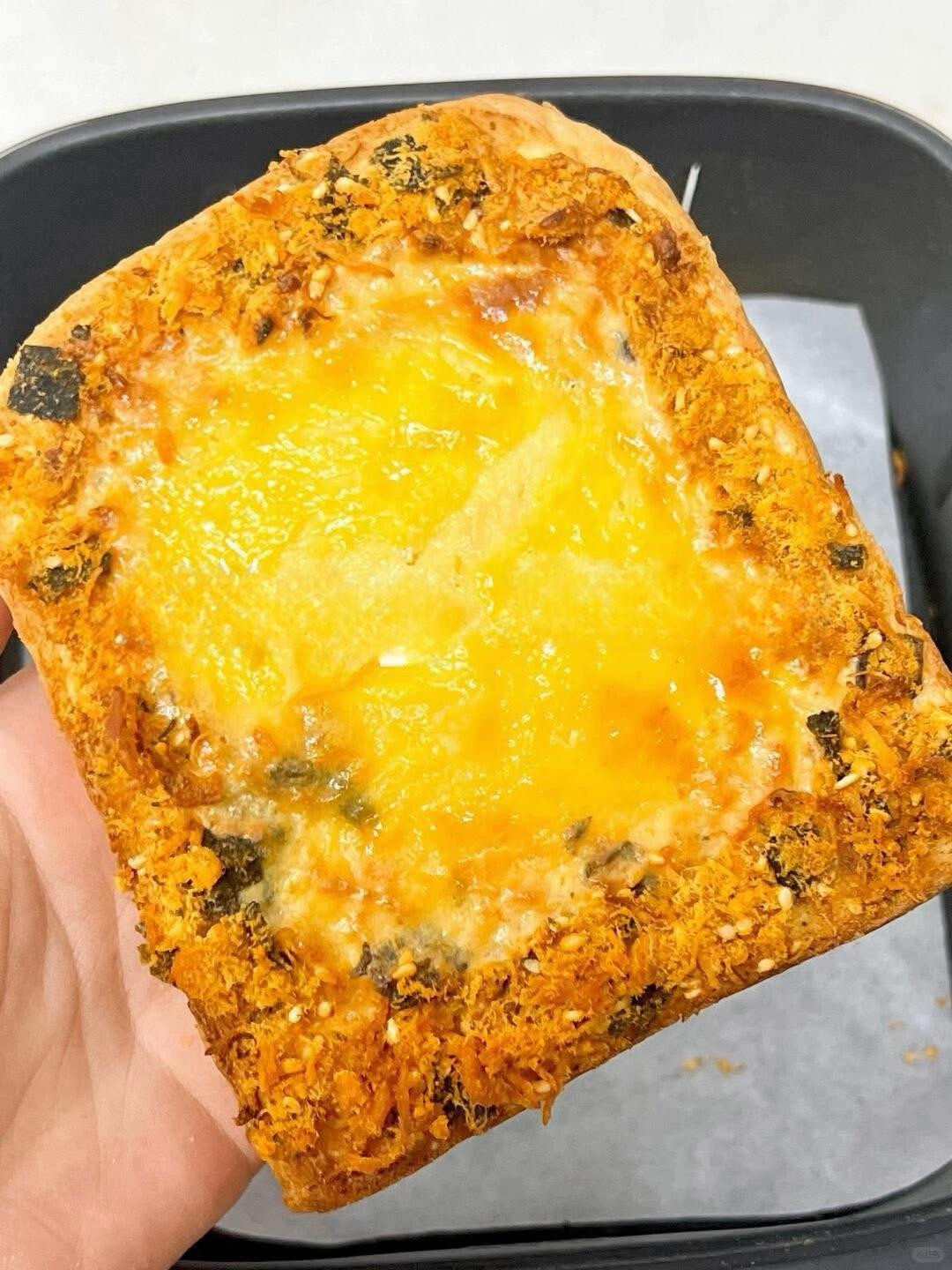 🥯BÁNH SANDWICH CHÀ BÔNG TRỨNG SỮA NƯỚNG BẰNG NỒI CHIÊN KHÔNG DẦU 🥪
