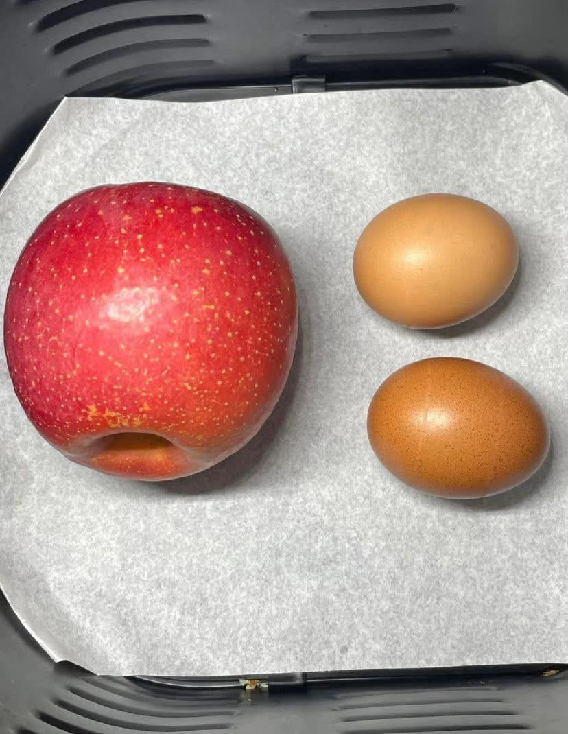 🥧 BÁNH TÁO NƯỚNG BẰNG NỒI CHIÊN KHÔNG DẦU 🍎
