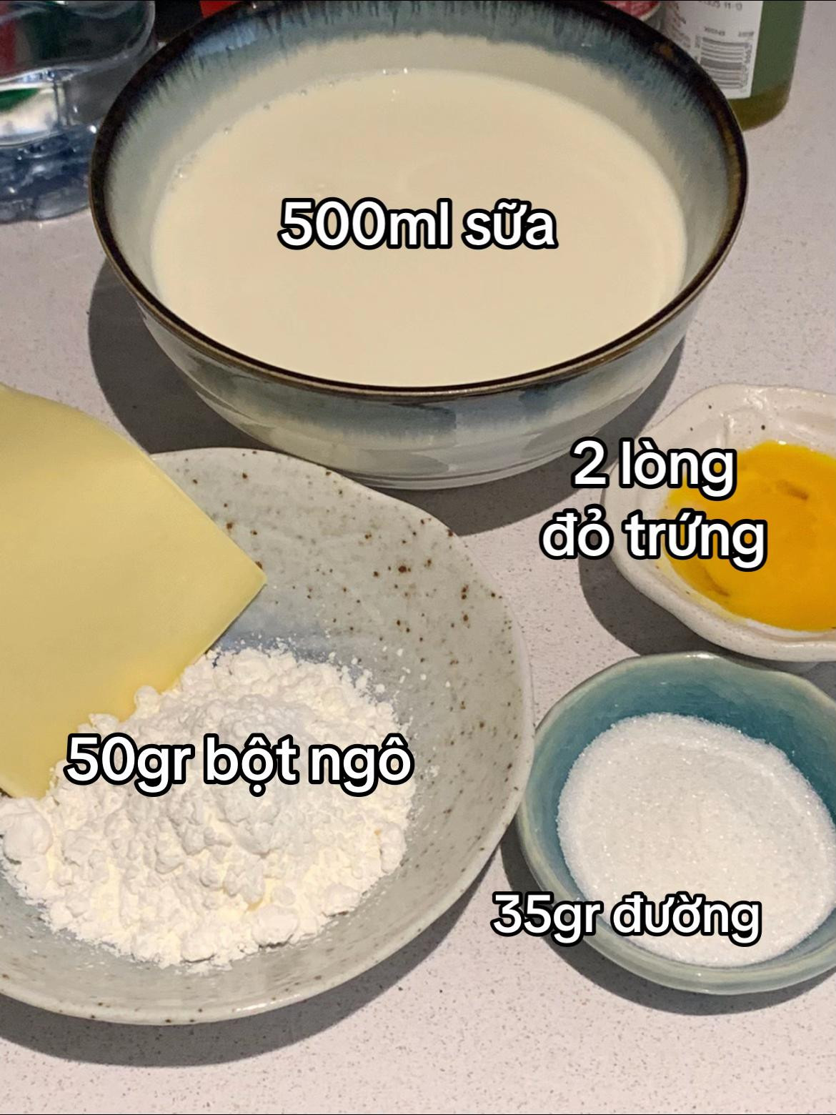 bánh trứng sữa nướng