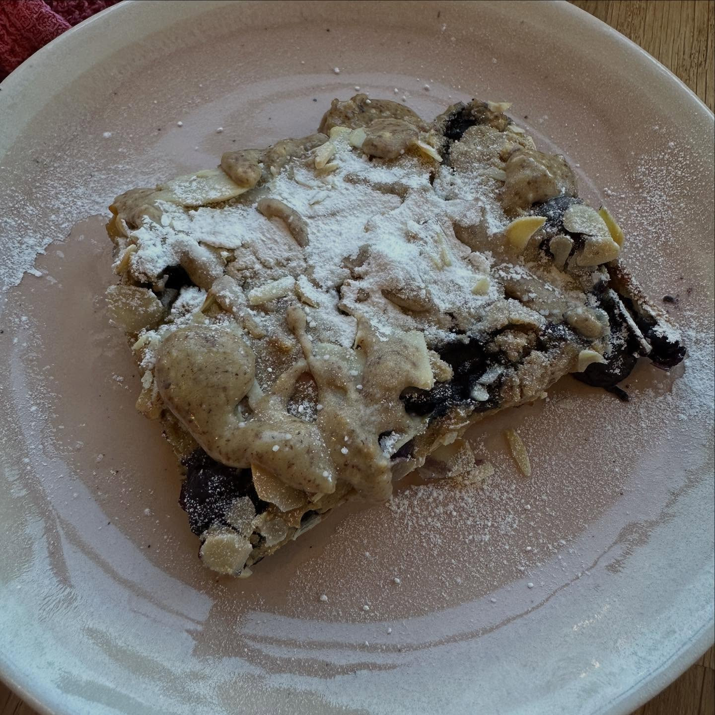 Blueberry Bliss: Almond-Crusted Delight