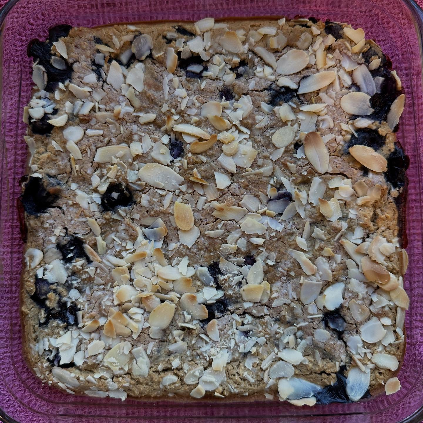 Blueberry Bliss: Almond-Crusted Delight