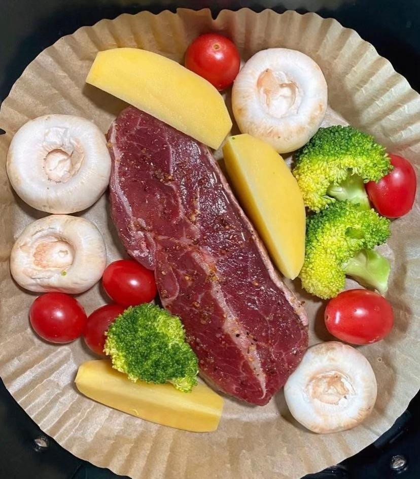 🔥 BÒ BÍT TẾT NƯỚNG RAU CỦ – NGON CHUẨN NHÀ HÀNG 😍