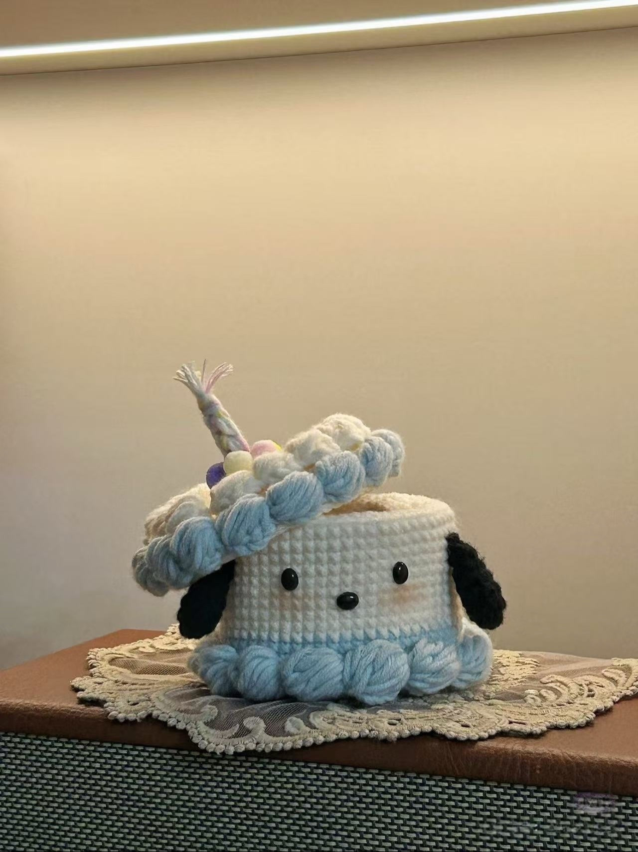 Bolo de crochê fofo de ovelha: um presente encantador e artesanal