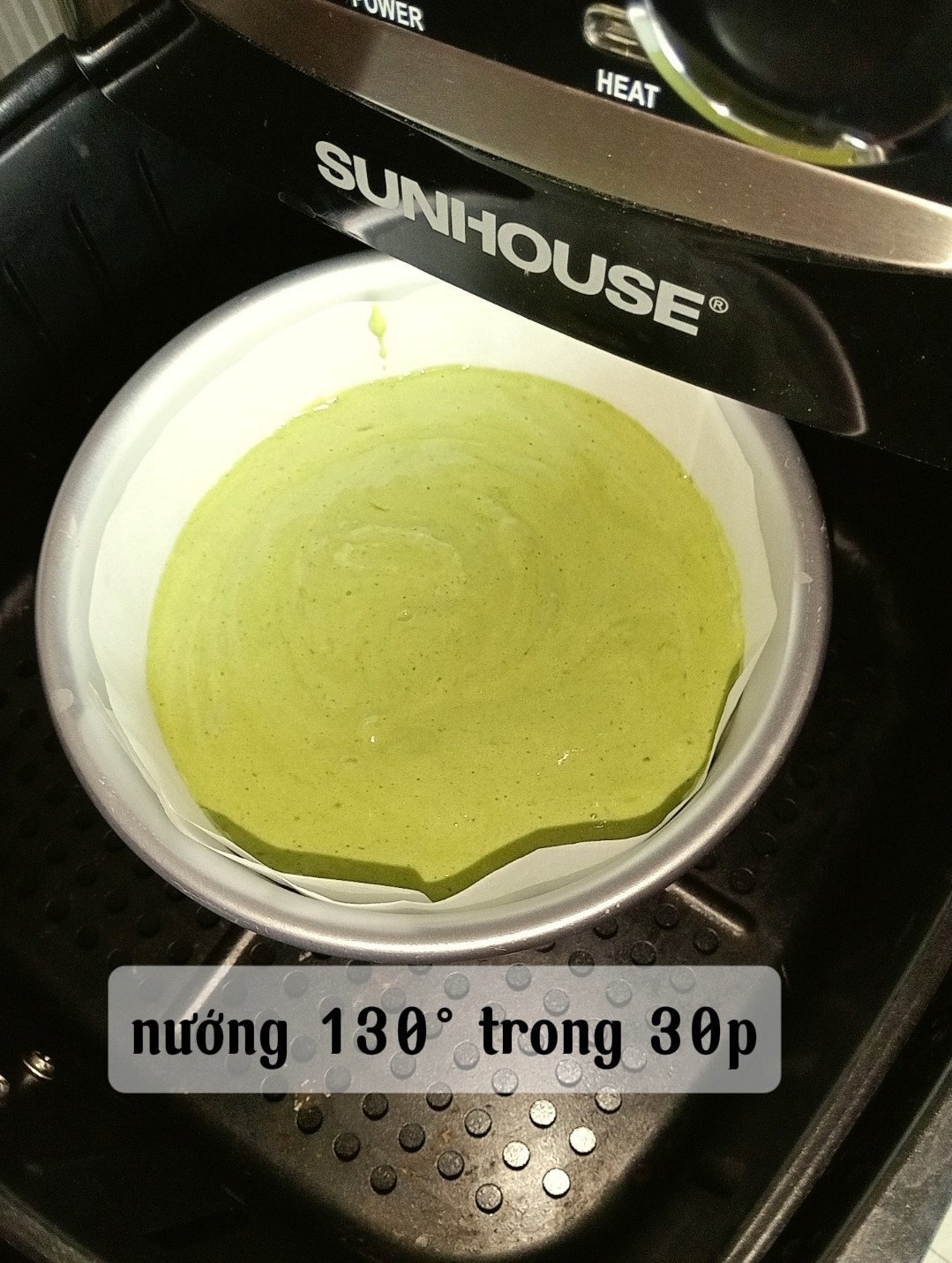 Bông lan Matcha