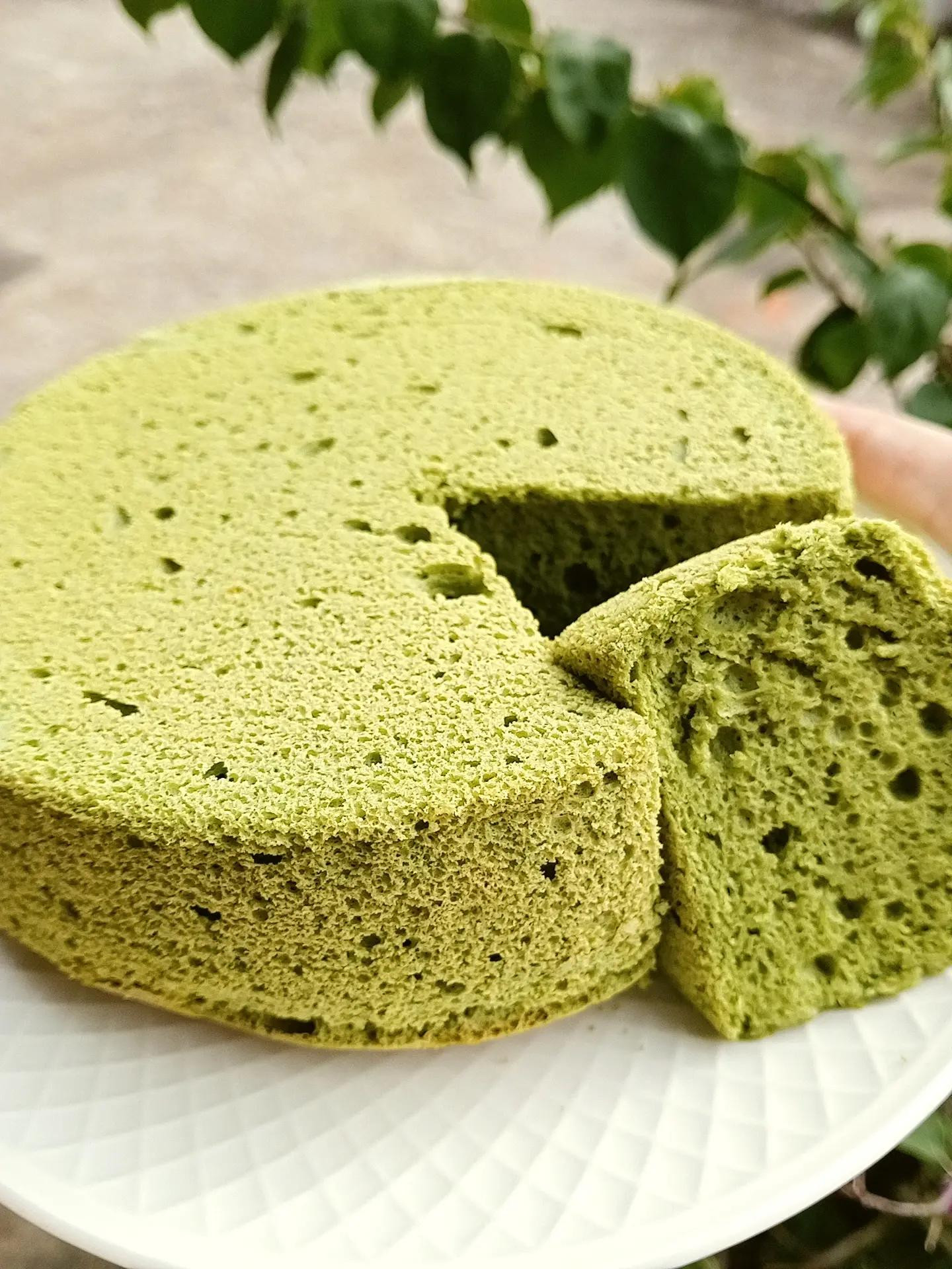Bông lan Matcha