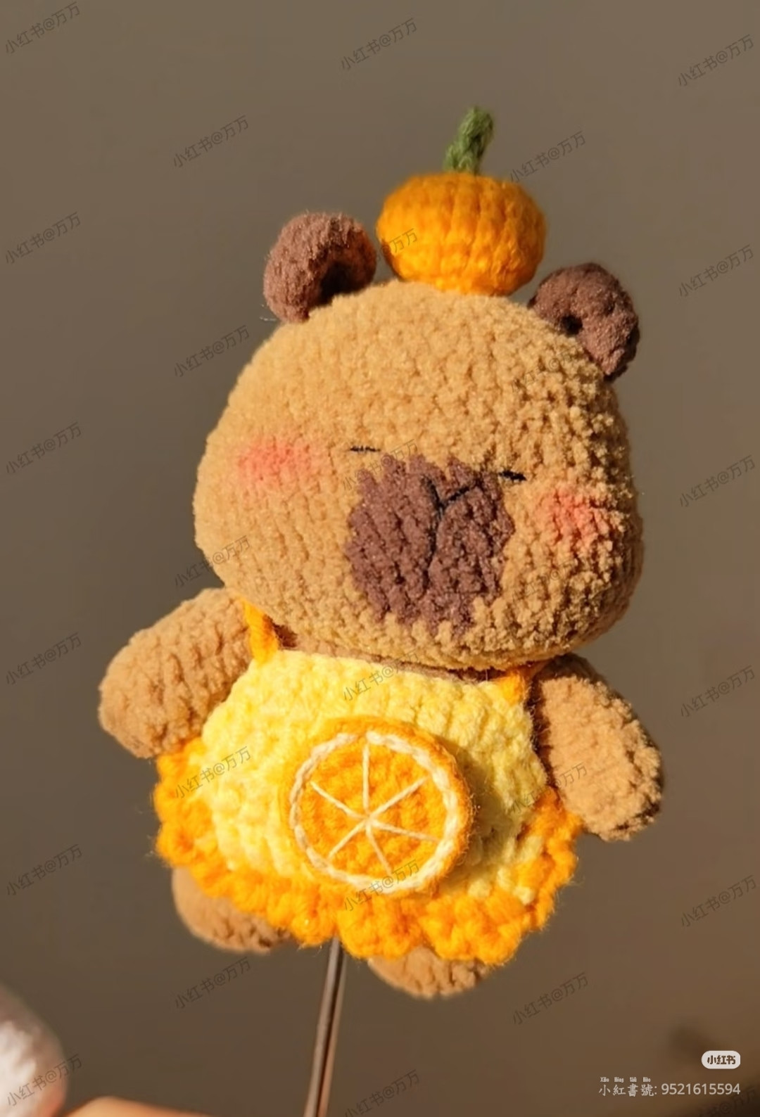 capybara mông đào