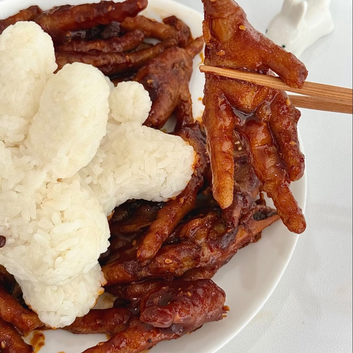 Chân gà cay Hàn Quốc Miffy Rice Ball🌶️