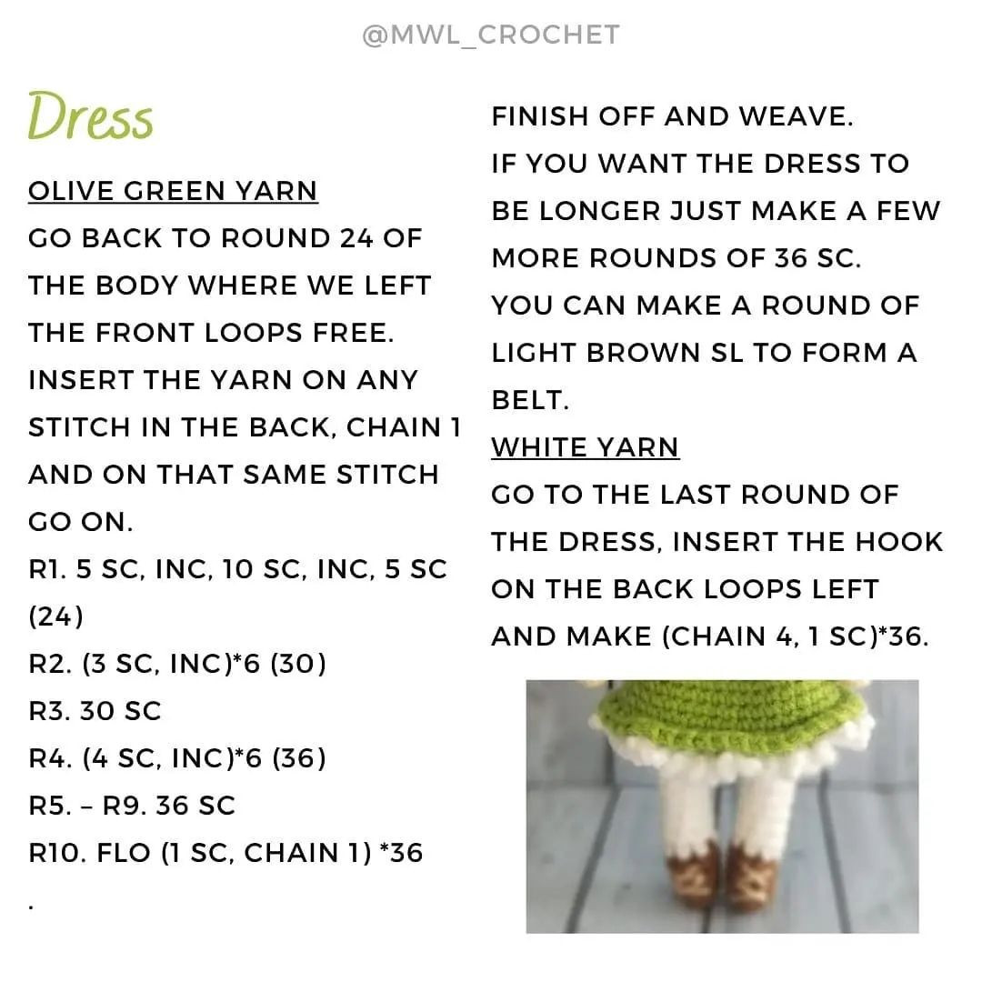 Charming Anne Shirley Crochet Doll Pattern for Beginners