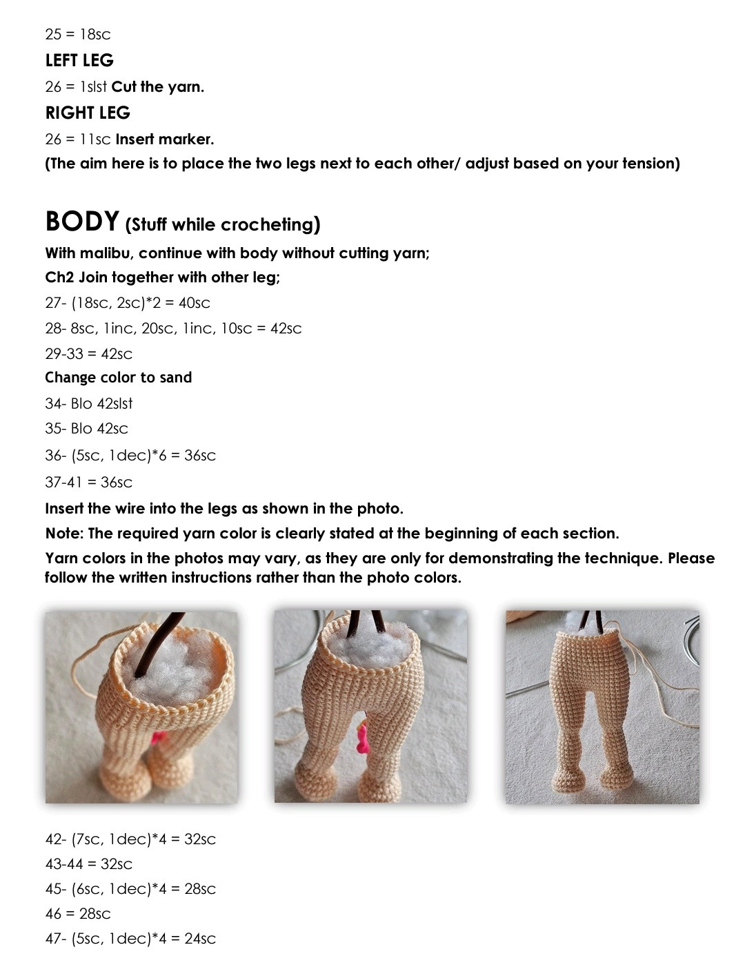 Charming Crochet Scarecrow Doll with Cute Details and Accessories