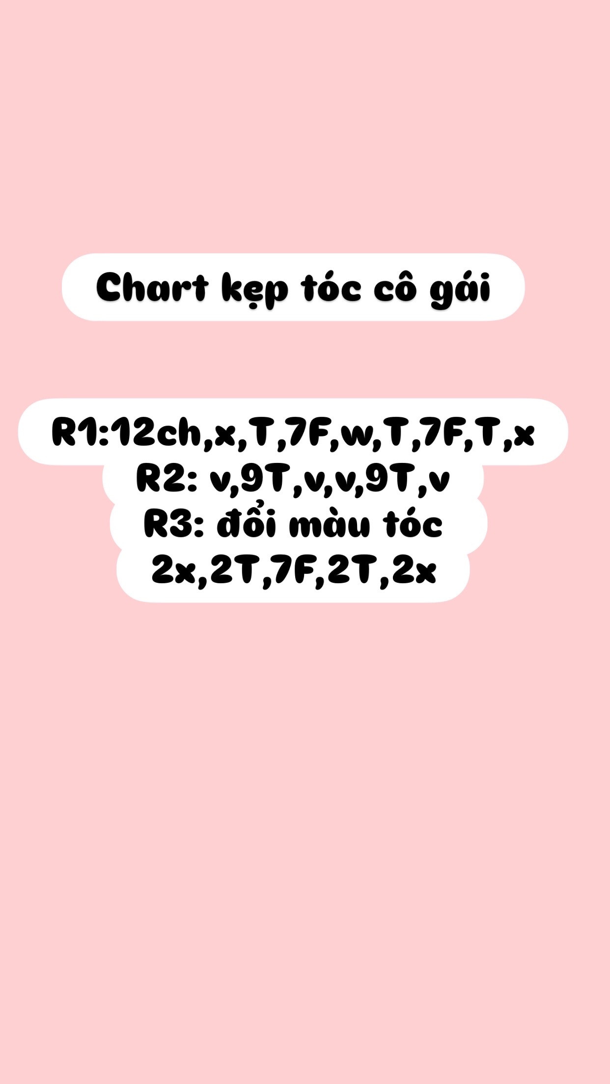 CHART KẸP TÓC cô gái