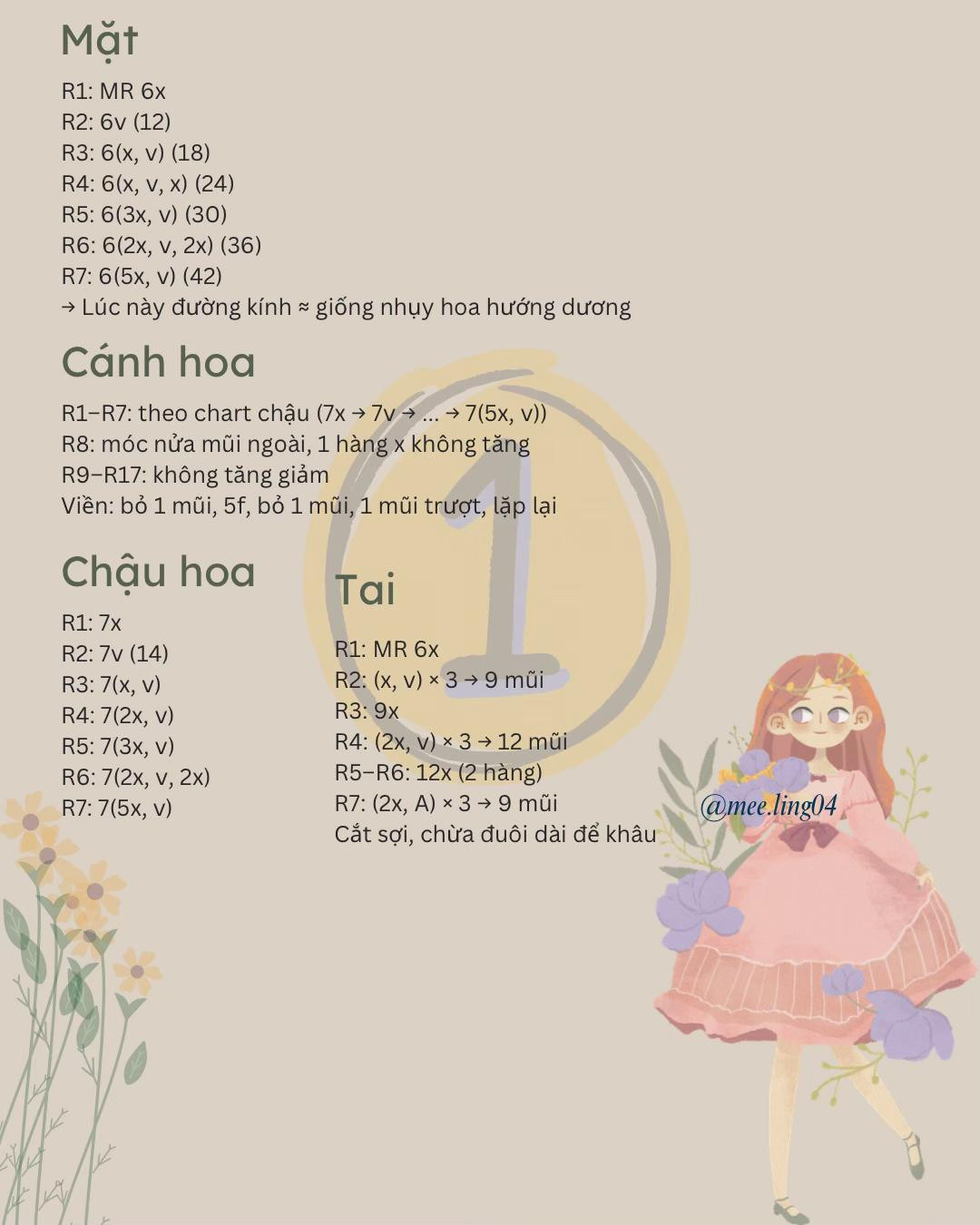 chart móc chậu hoa capybara