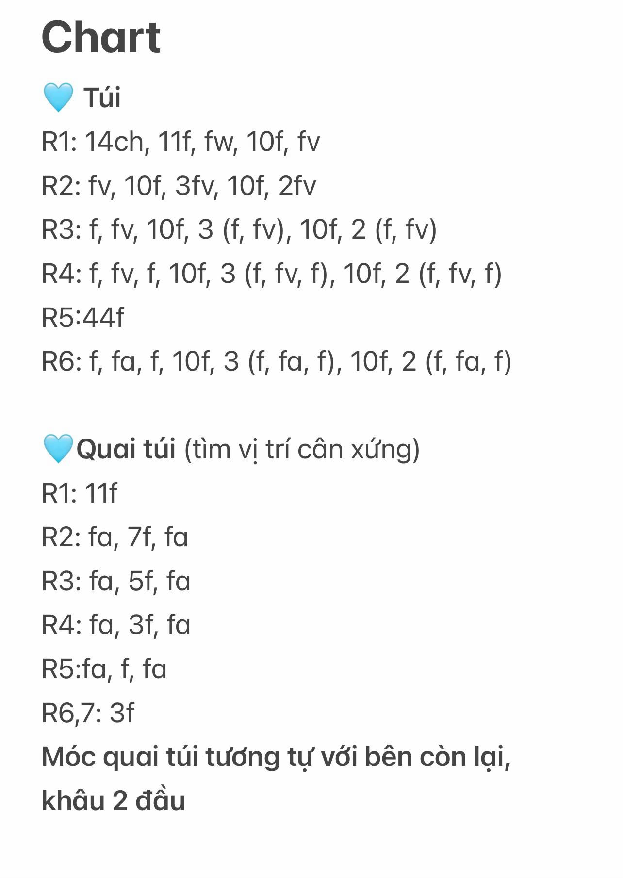 chart móc túi lông thỏ