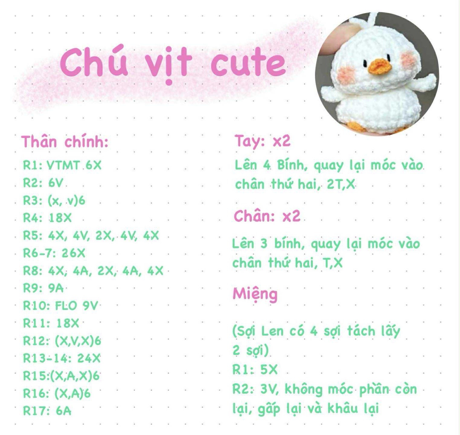chú vịt cute