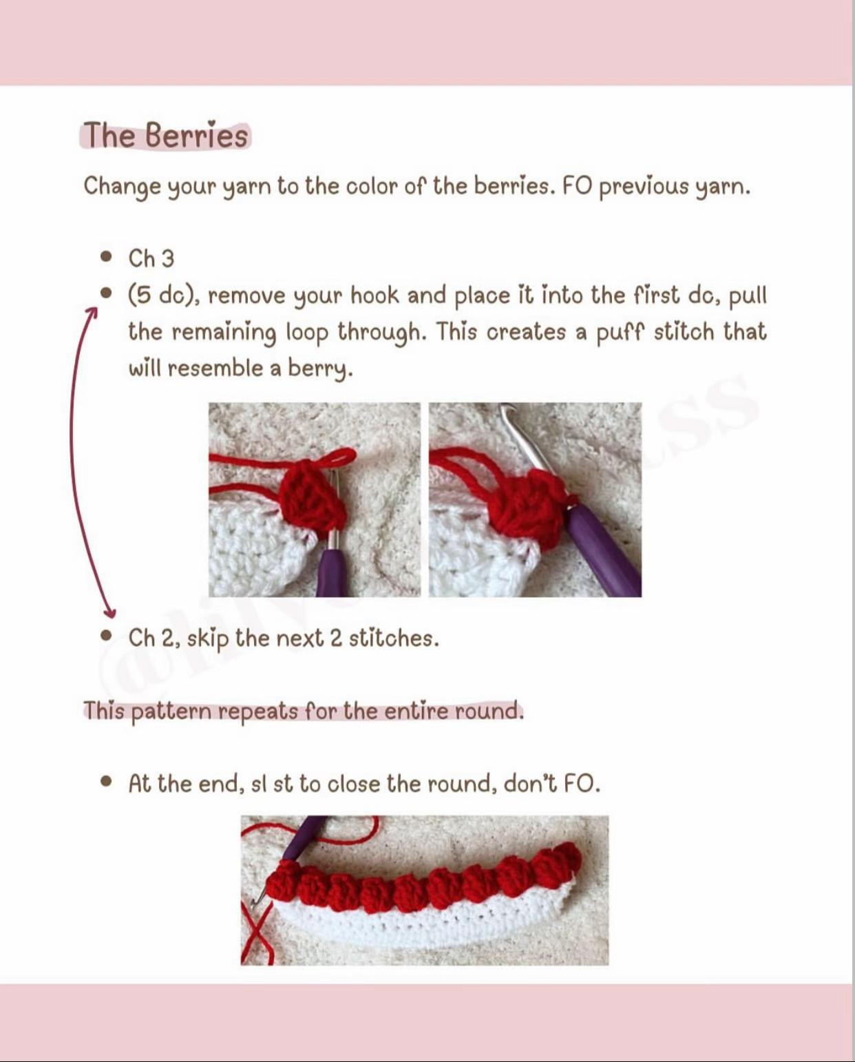 Colorful Crochet Pattern for Small Pouches with Button Closure