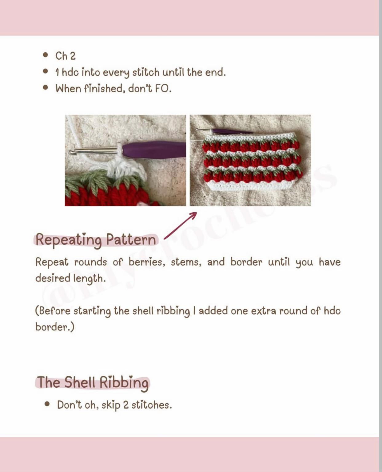 Colorful Crochet Pattern for Small Pouches with Button Closure
