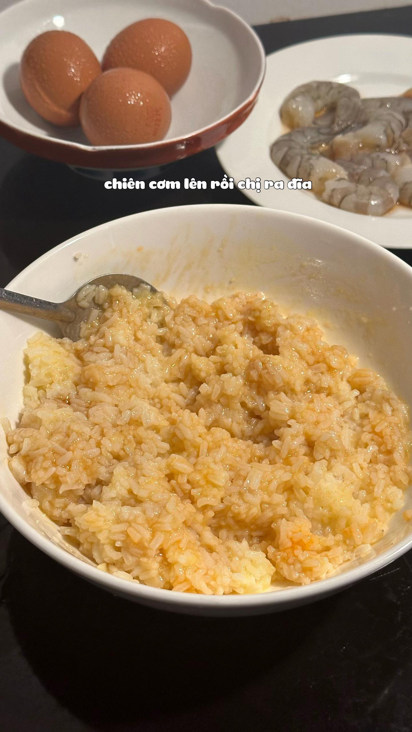 Cơm Tôm Phủ Trứng 🍳🦐